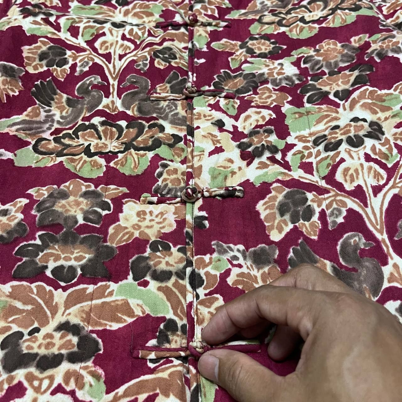 45rpm Vintage 45rpm All Over Print Duck Floral Mandarin Jacket Size US M / EU 48-50 / 2 - 7 Thumbnail