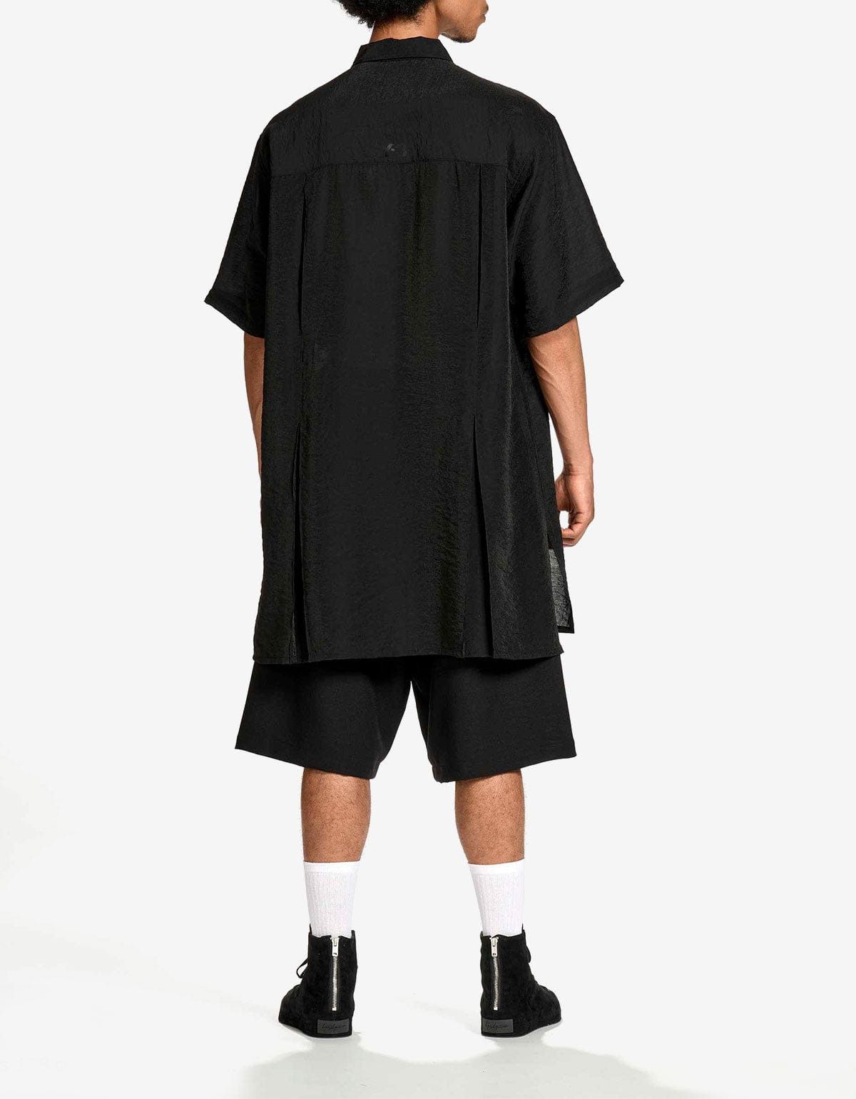 Y-3 Y-3 Black Placed Graphic Short Sleeve Shirt Size US S / EU 44-46 / 1 - 5 Thumbnail