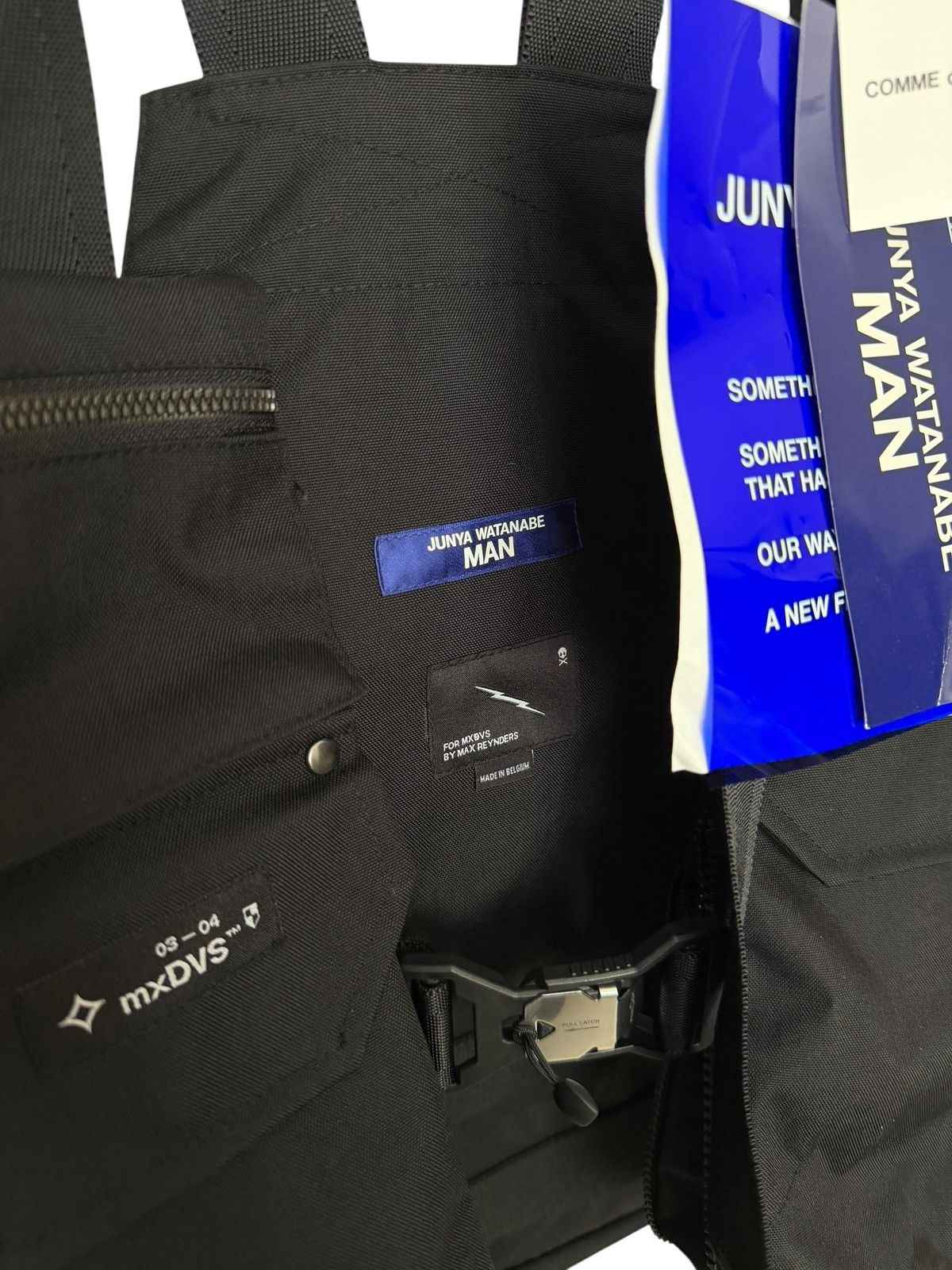 Junya Watanabe x RARE MXDVS Max Reynders Harness Vest Size ONE SIZE - 9 Thumbnail