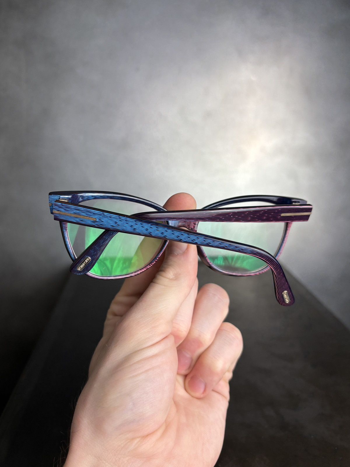 Tom Ford Tom Ford Eyeglasses TF 5291 Pearlescent Color Changing Frame Size ONE SIZE - 3 Thumbnail