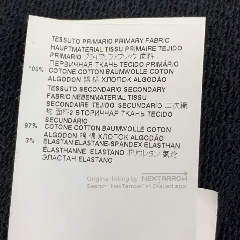 Maison Margiela Maison Margiela Black logo letter embroidery hooded long-s Size US L / EU 52-54 / 3 - 8 Thumbnail