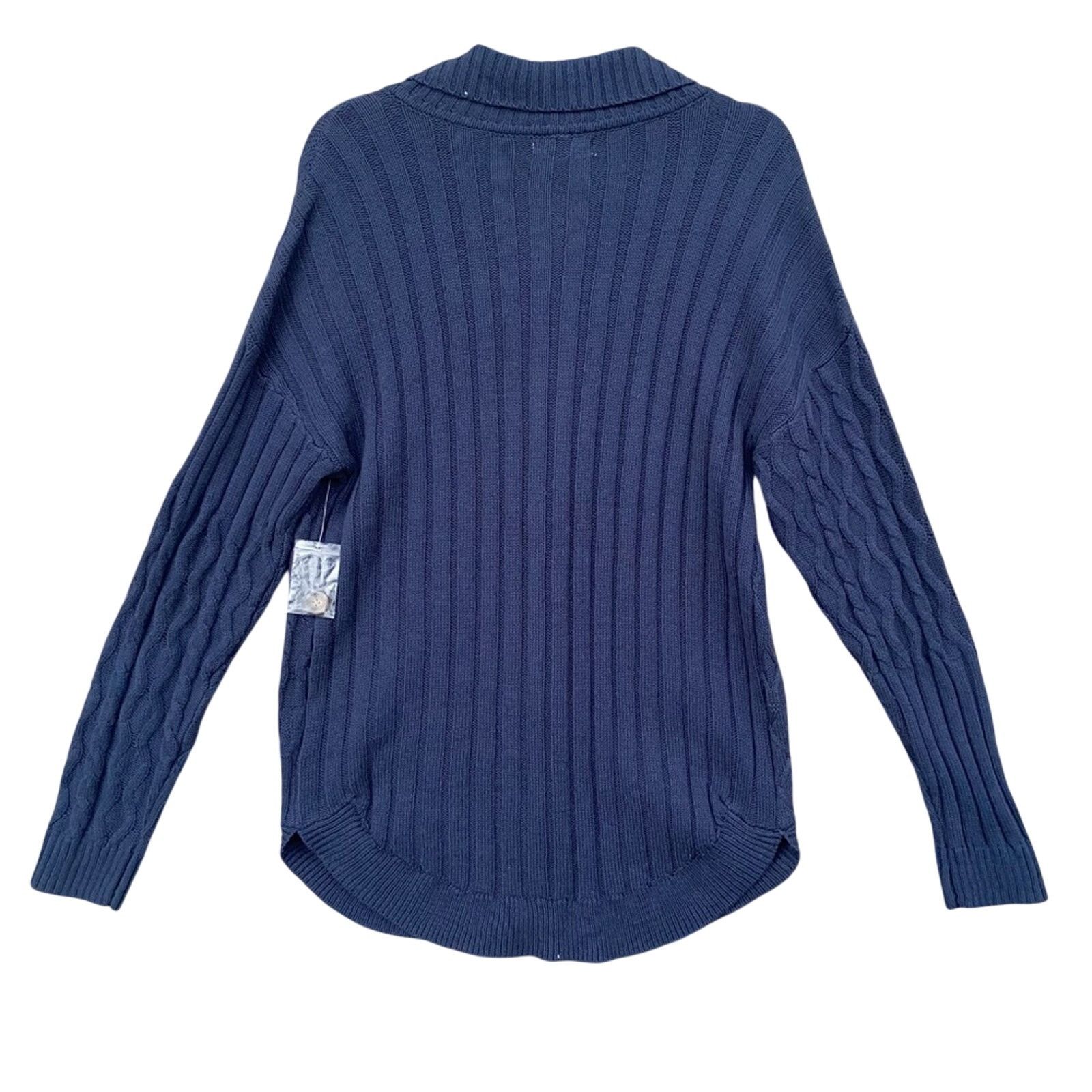 Sonoma New Sonoma Womens Small Button Up Knit Cardigan Sweater Size S / US 4 / IT 40 - 3 Thumbnail