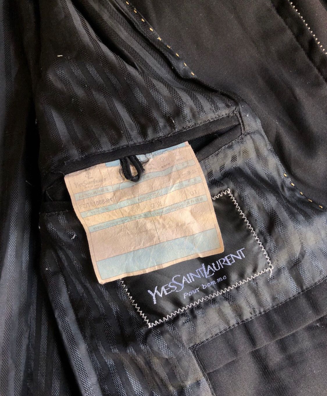 Yves Saint Laurent 🔥BEST OFFER🔥 Yves Saint Lauren Coats Woll Jacket Size US L / EU 52-54 / 3 - 10 Thumbnail