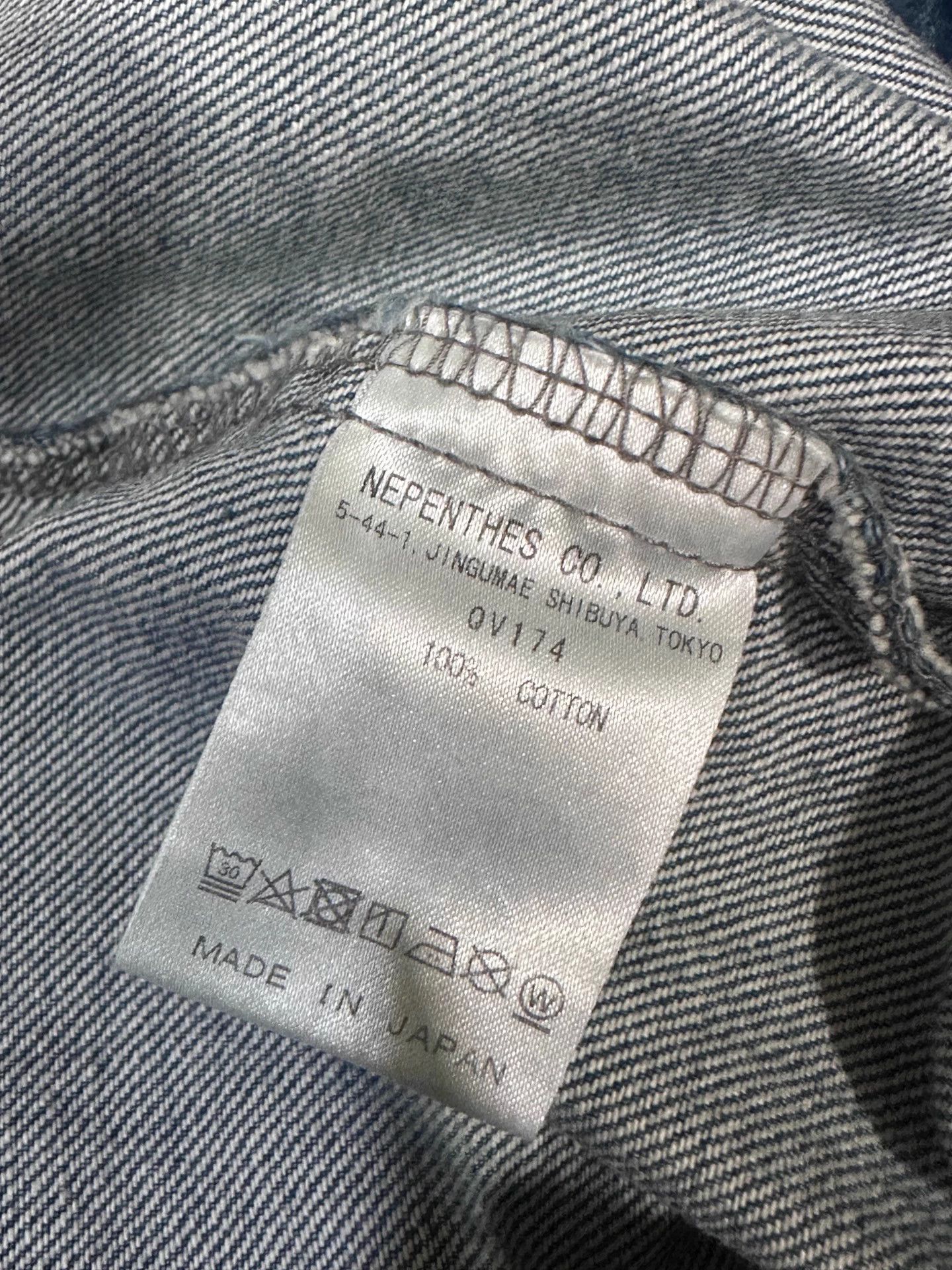 Needles Needles Sleeveless Western Denim Vest Size US S / EU 44-46 / 1 - 5 Thumbnail