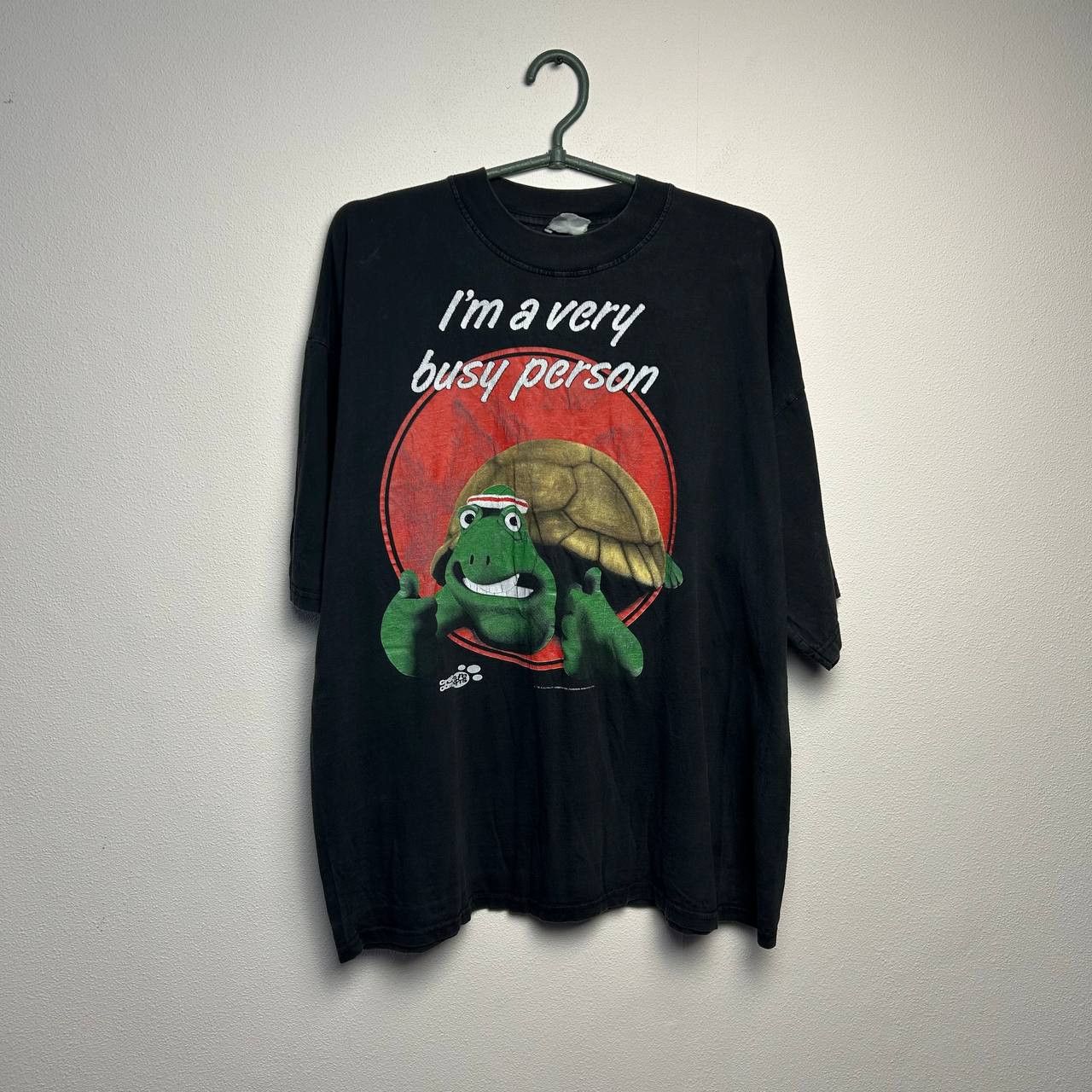 Cartoon Network Vintage The Frank Tortoise Creature Comforts 1991 rare tee Size US L / EU 52-54 / 3 - 1 Thumbnail