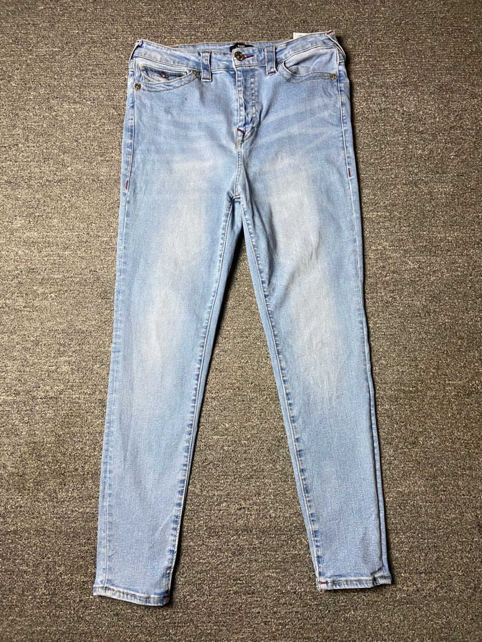 True Religion True Religion High Rise Super Skinny Jeans (144) Size US 31 - 1 Thumbnail