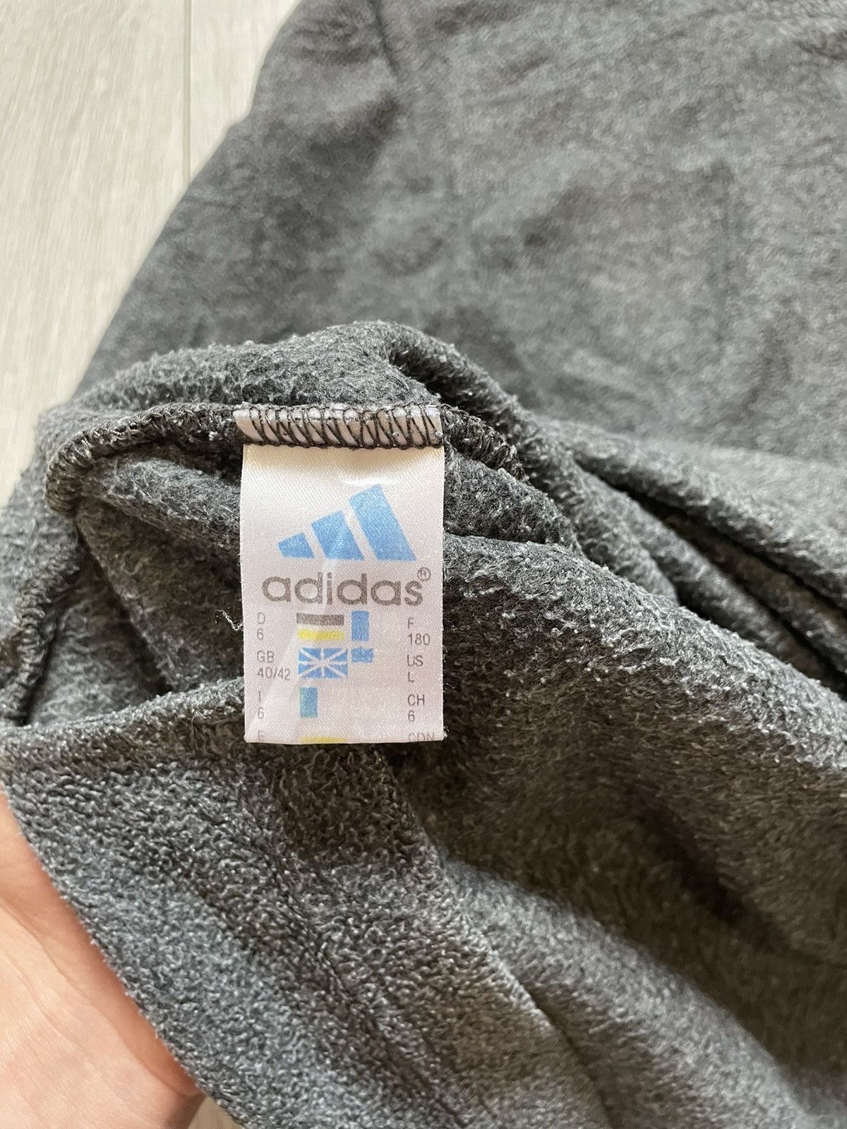 Adidas × Vintage 1/4 Fleece sweatshirt Adidas Vintage 90 s Size US XL / EU 56 / 4 - 9 Thumbnail