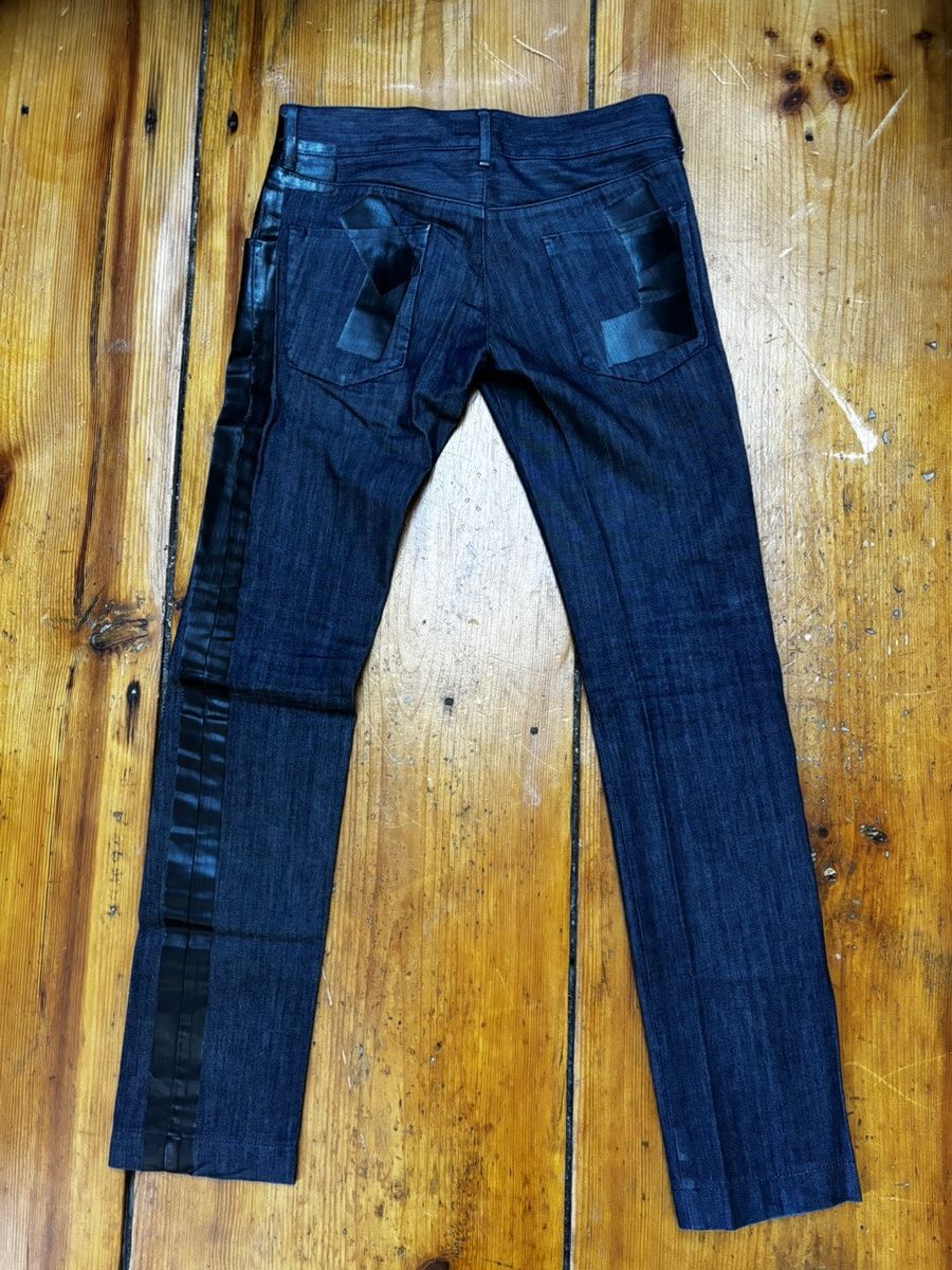 Dolce & Gabbana Dolce & gabbana ss08 duct tape denim indigo jeans Size US 32 / EU 48 - 5 Thumbnail