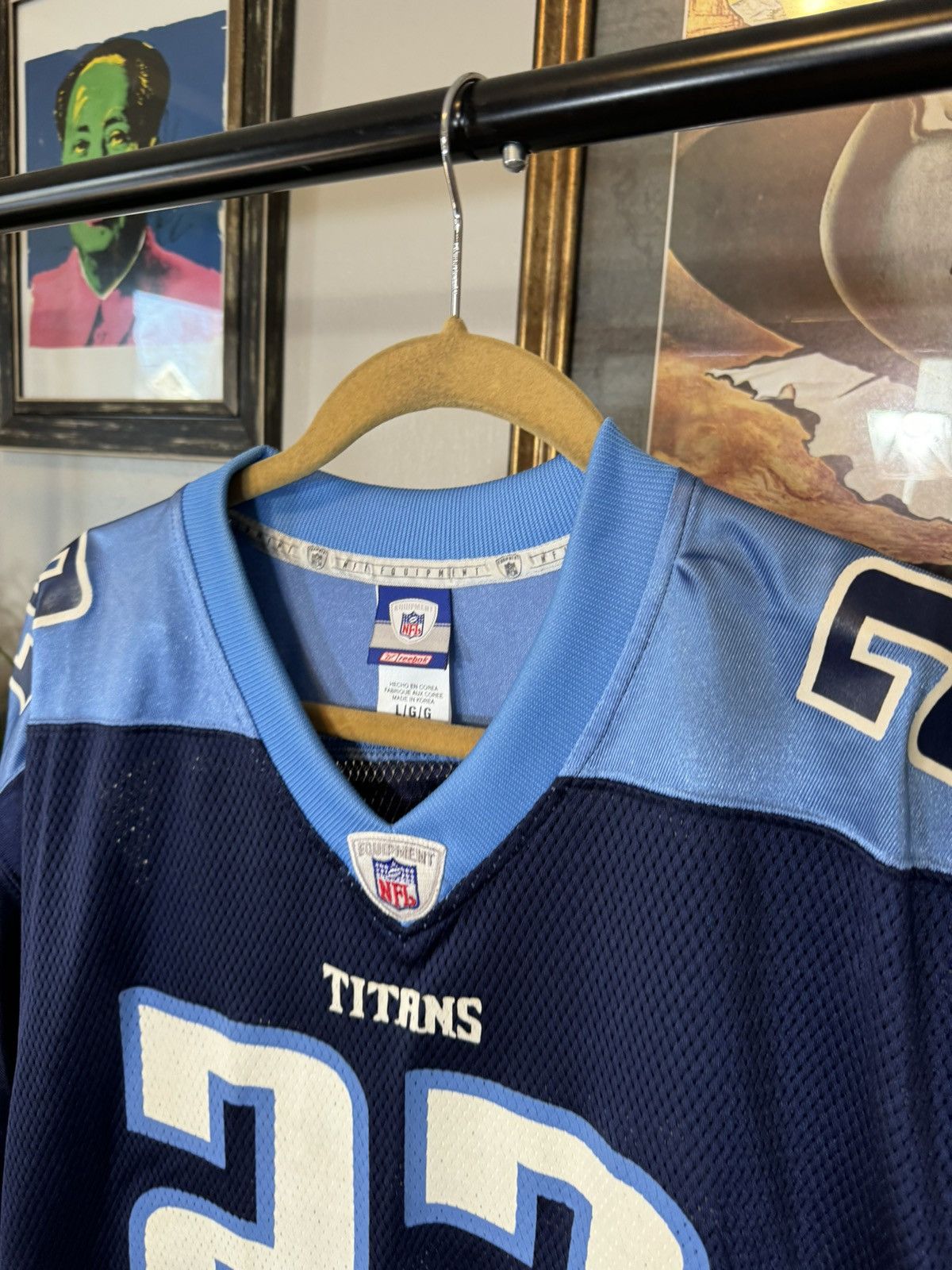 NFL × Vintage Vintage Tennessee Titans Jersey Size US L / EU 52-54 / 3 - 4 Thumbnail