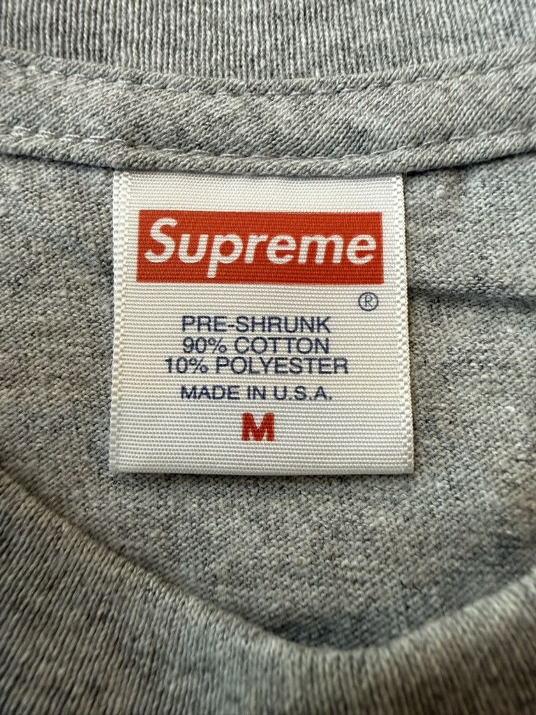 Supreme Supreme "King of New York" Tee (Heather Grey) Size US M / EU 48-50 / 2 - 4 Thumbnail