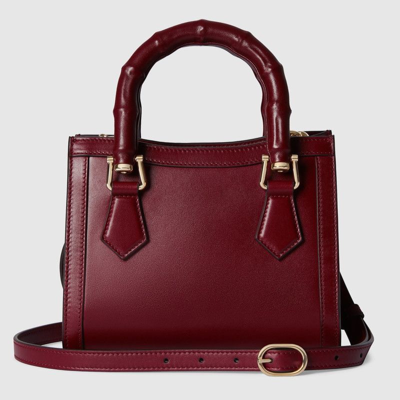 Gucci o1la5ras0526 Size: OS / Gucci Diana Small Tote Bag Burgundy Size ONE SIZE - 6 Thumbnail