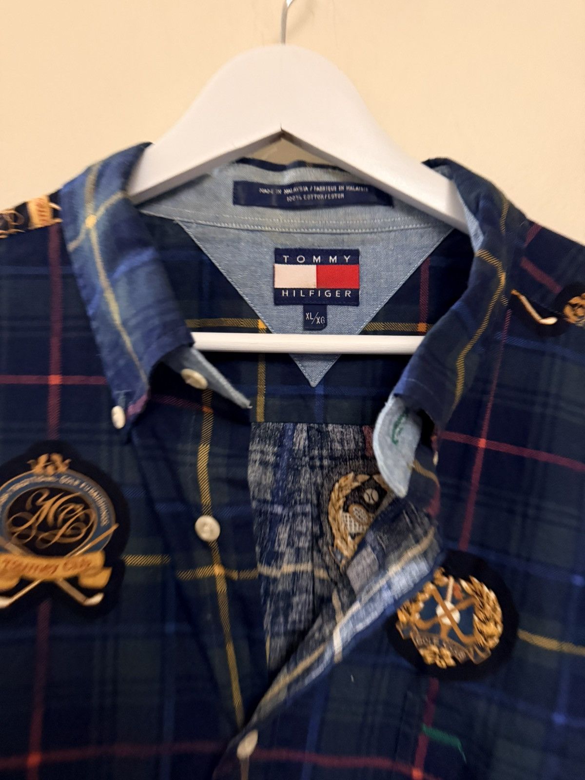 Tommy Hilfiger Vintage Tommy Hilfiger button down Size US XL / EU 56 / 4 - 2 Thumbnail