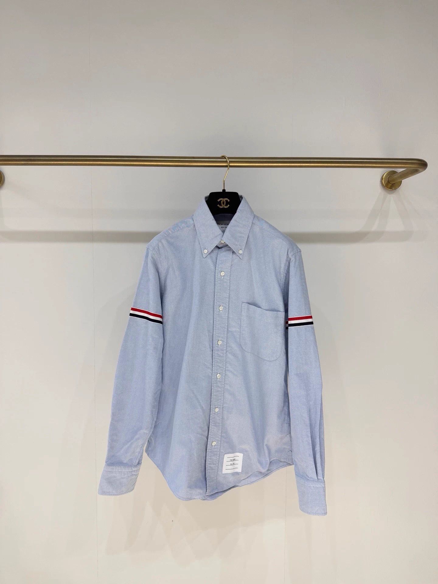 Thom Browne Thom Browne Classic Blue Oxford Shirt 99 New Size 1 Size US S / EU 44-46 / 1 - 1 Thumbnail