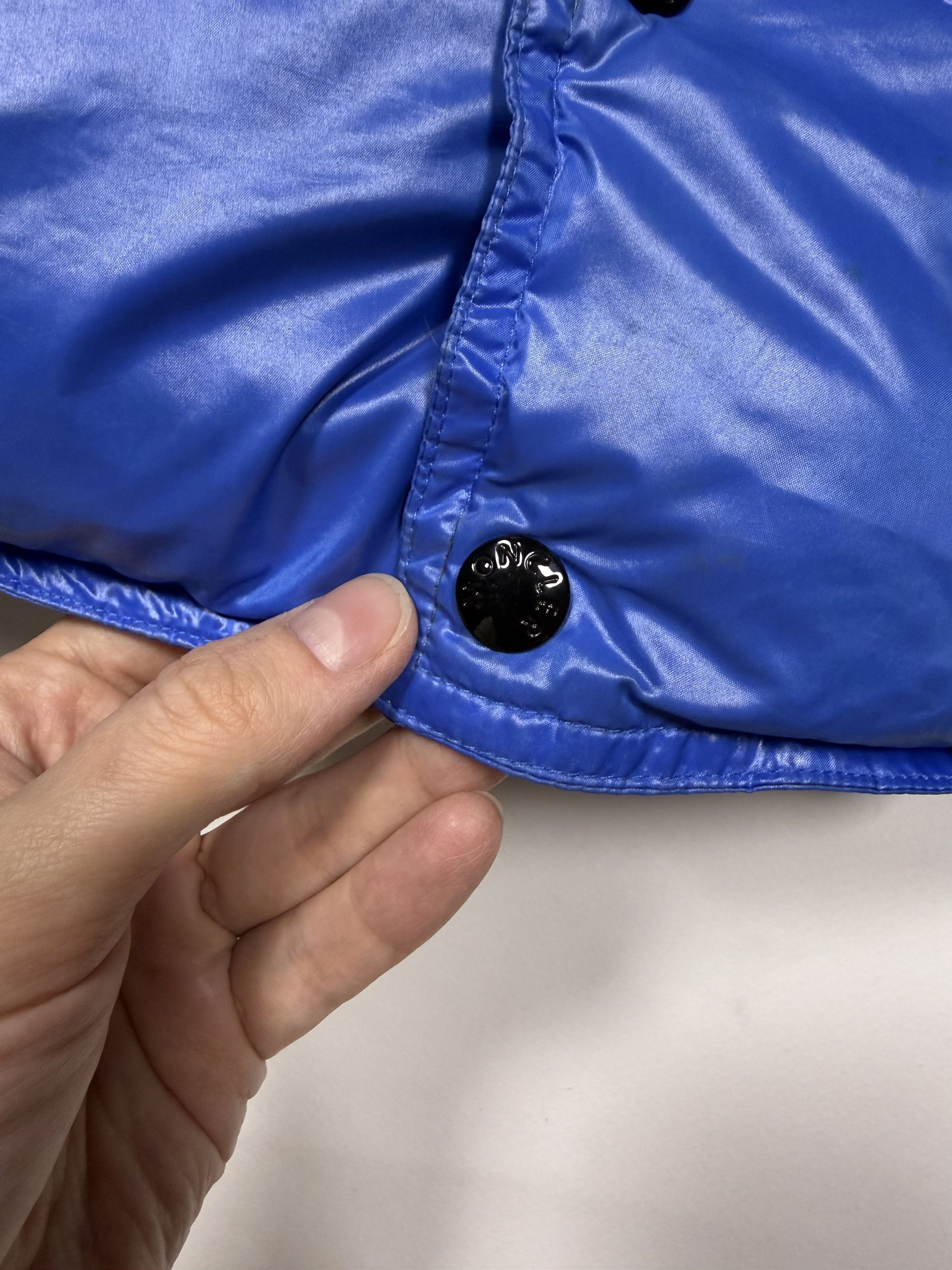Moncler Authentic Moncler Puffer Down Hood Blue Size ONE SIZE - 6 Thumbnail