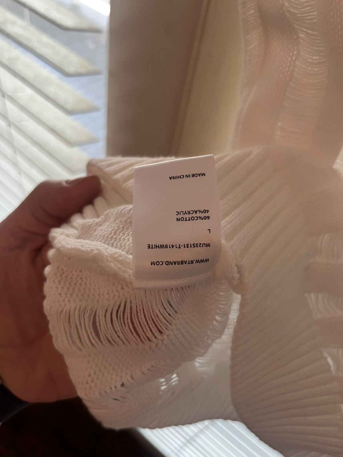 Rta Knit tanktop/vest Size US L / EU 52-54 / 3 - 3 Thumbnail