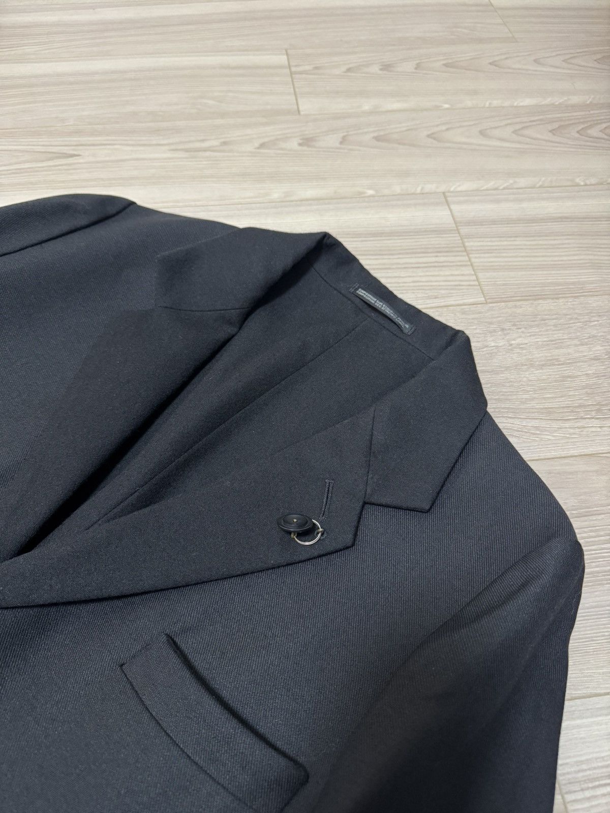 Yohji Yamamoto Yohji Yamamoto Pour Homme 00s Suede Jacket Size US S / EU 44-46 / 1 - 4 Thumbnail