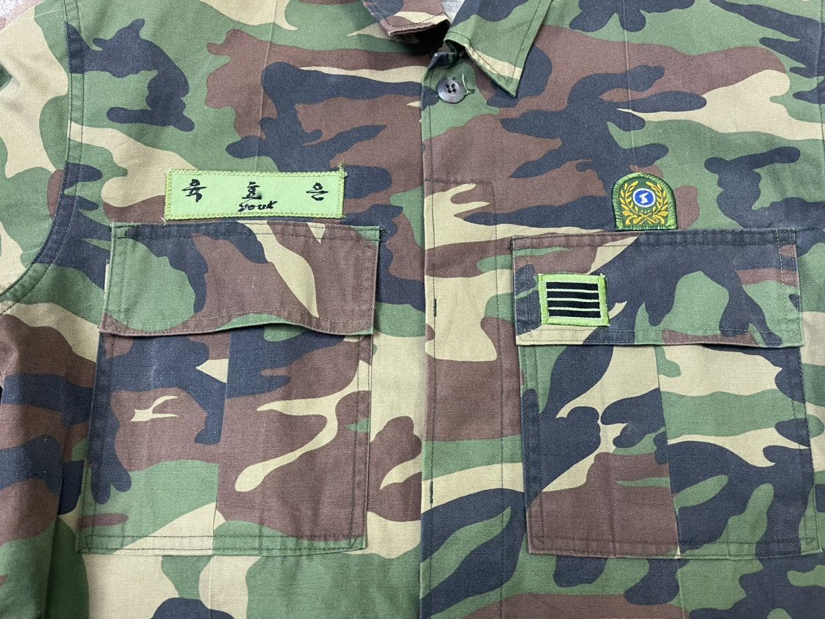 Other Vintage Army Combat Uniform S.Korea Camouflage Size US L / EU 52-54 / 3 - 3 Thumbnail