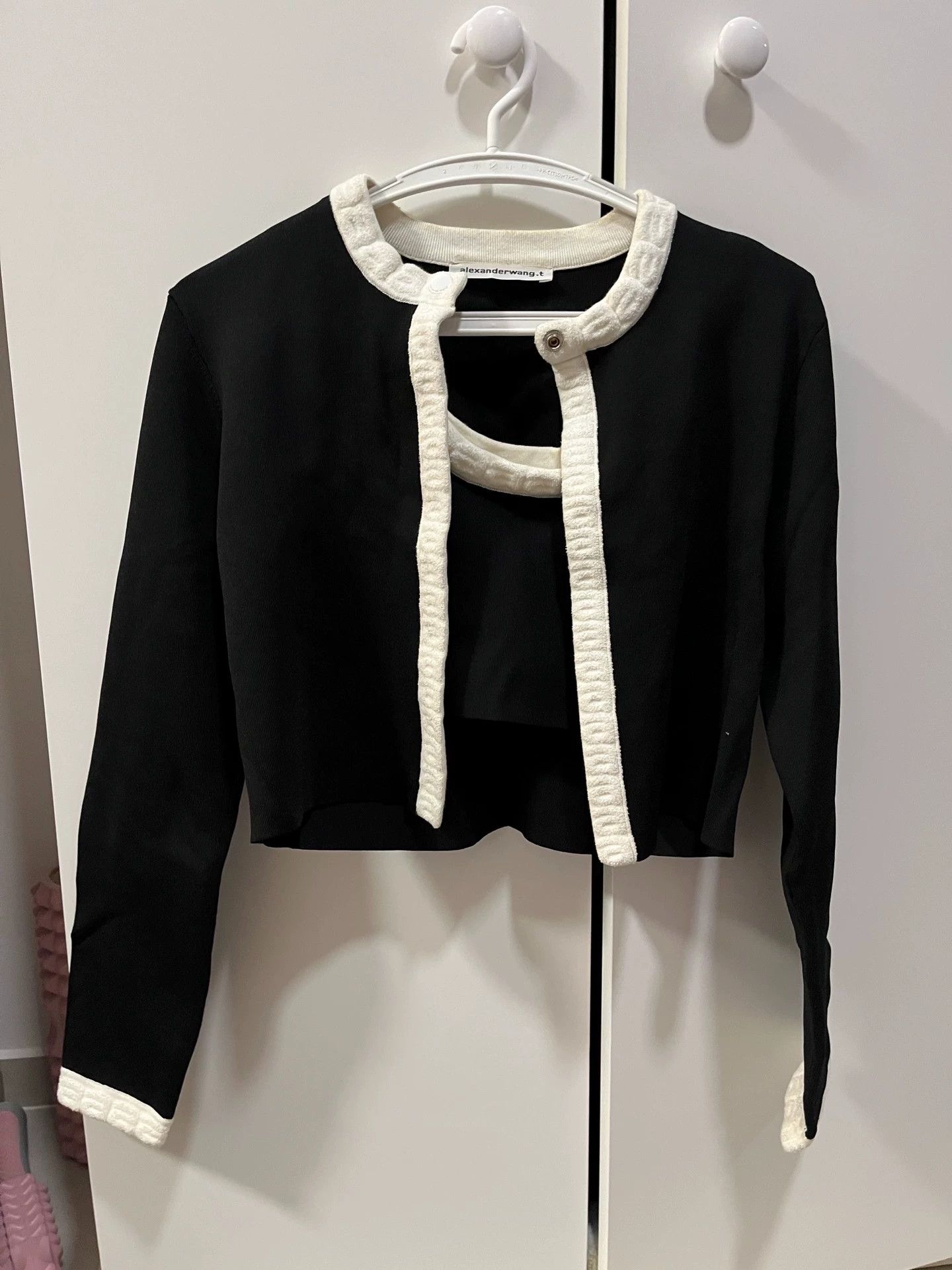 Alexander Wang ALEXANDER WANG Vest&Jacket M S Worn Unwashed Yellowed Size S / US 4 / IT 40 - 1 Thumbnail