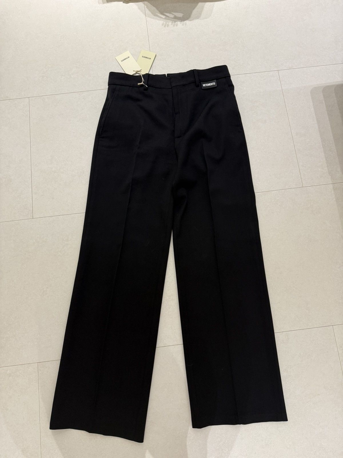 Vetements Vetements Low Rise Wide-Leg Trousers Size US 30 / EU 46 - 9 Thumbnail