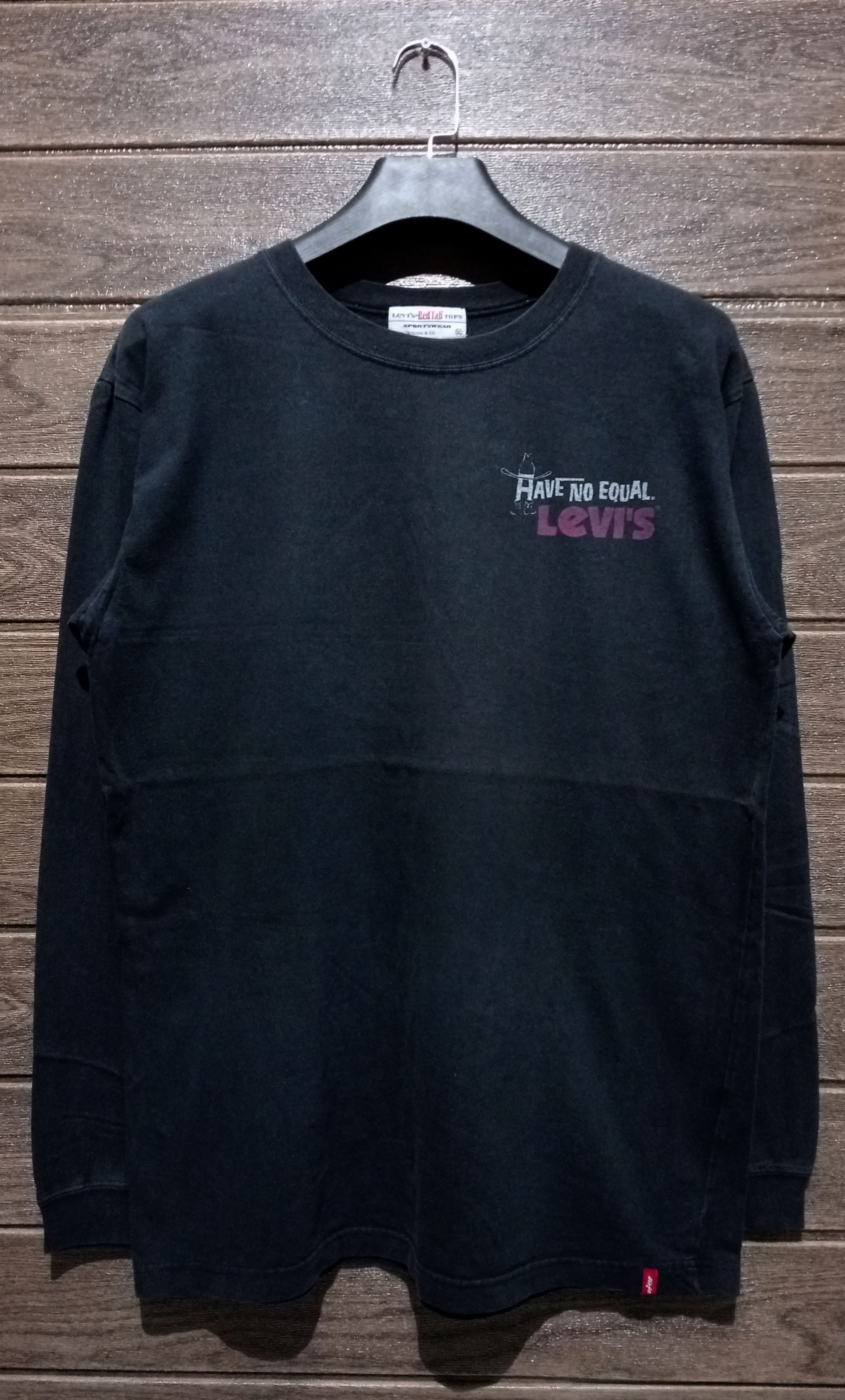 Levi's Vintage Levis Rodeo Country Fair Grounds Long Sleeve Tshirt Size US XL / EU 56 / 4 - 2 Thumbnail
