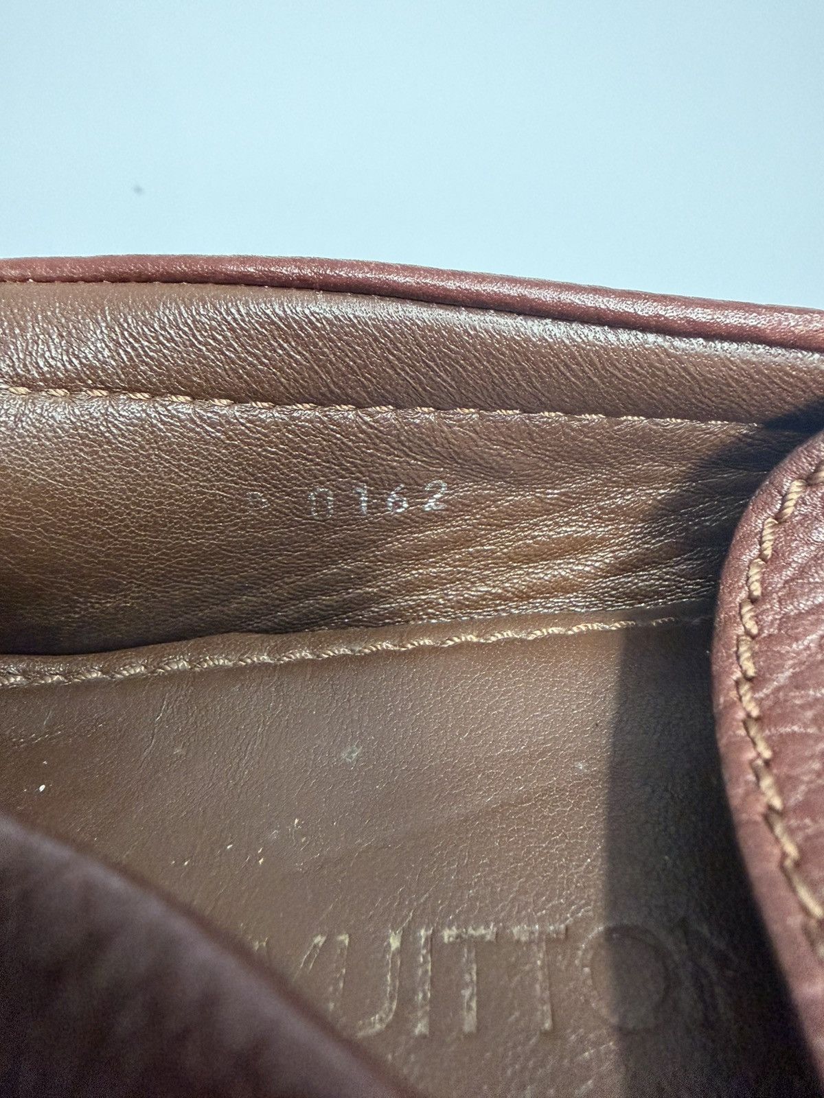 Louis Vuitton Louis Vuitton Burgundy Leather Hockenheim Loafers Size US 7.5 / EU 40-41 - 7 Thumbnail