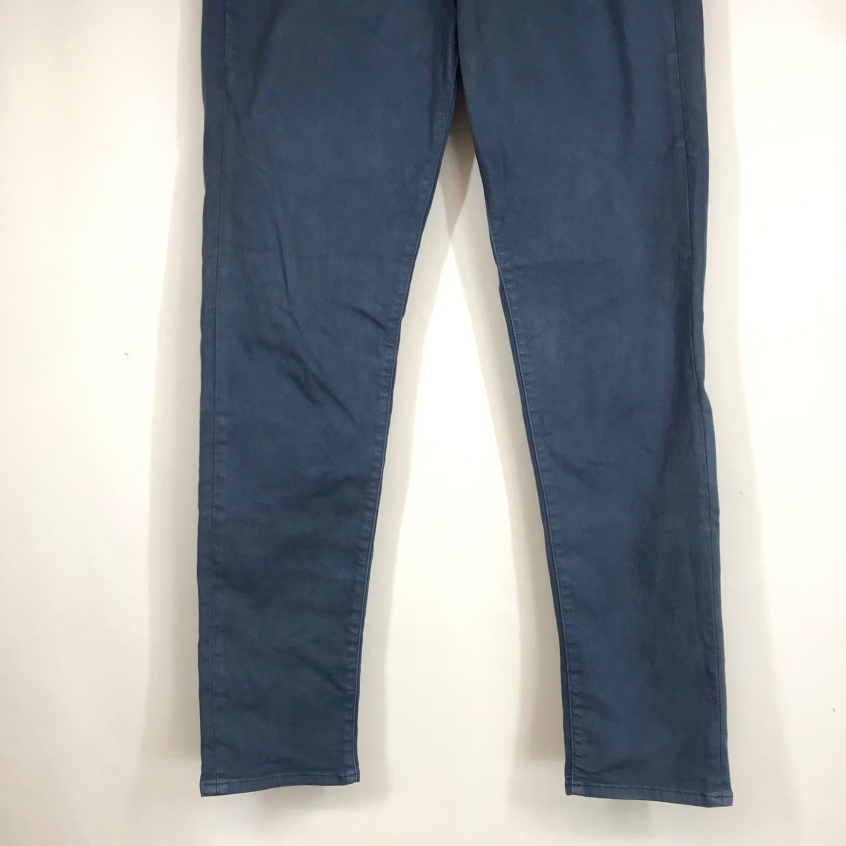 Bonobos Bonobos Slim Fit Chino Pants Slate Blue Gray 31x34 Cotton Stretch Twill 5-Pocket Manuf Egypt Buttons Zip Womens Pants Size 24" / US 00 / IT 34 - 3 Thumbnail