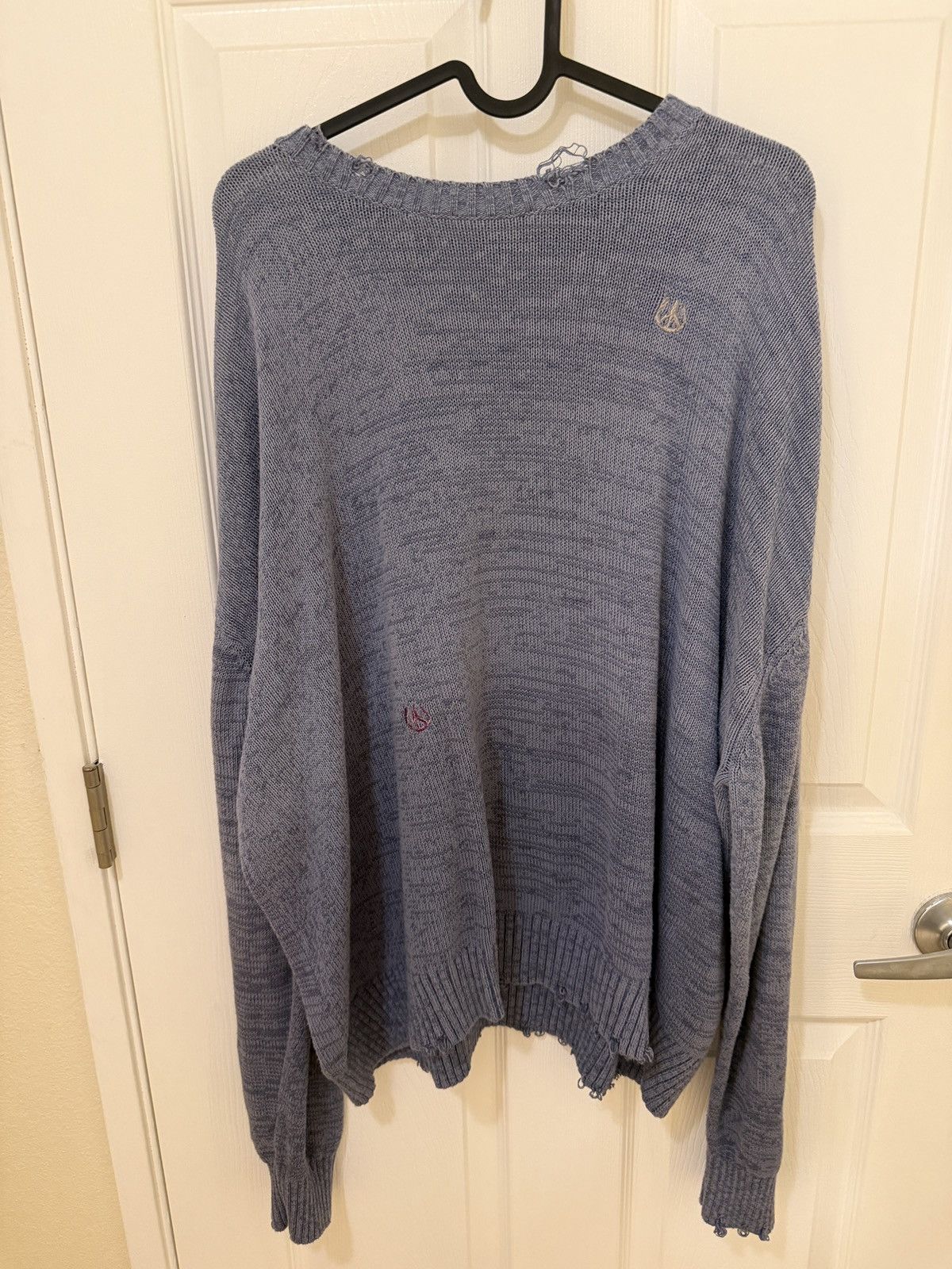 Acne Studios Acne studios peace sign sweater Size US L / EU 52-54 / 3 - 1 Thumbnail