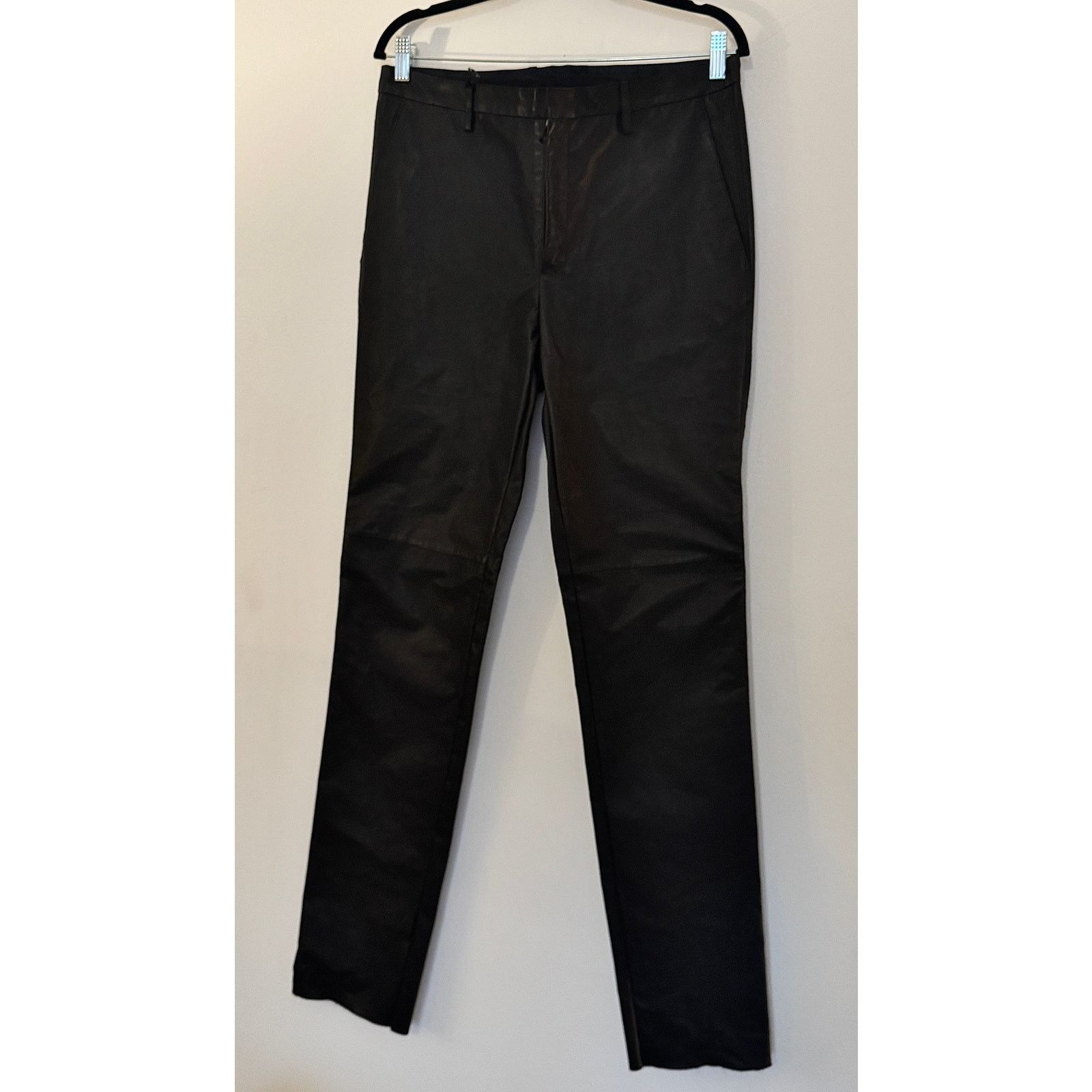 Lanvin Lanvin NWT Show - Print Flat Front Brown Dress Pants Size US 30 / EU 46 - 1 Thumbnail
