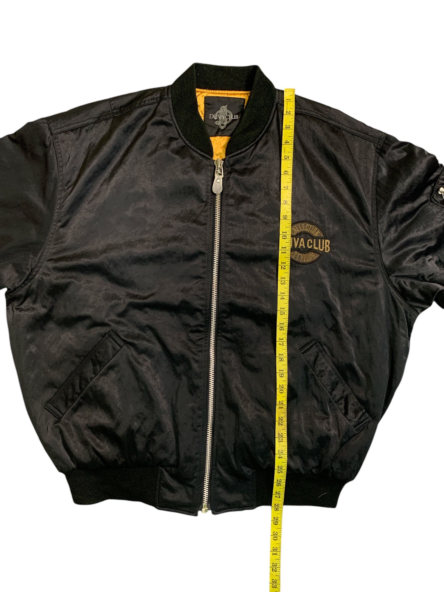 Japanese Brand Rare Design Vintage Duva Club Bomber Jackets Size US XL / EU 56 / 4 - 11 Thumbnail