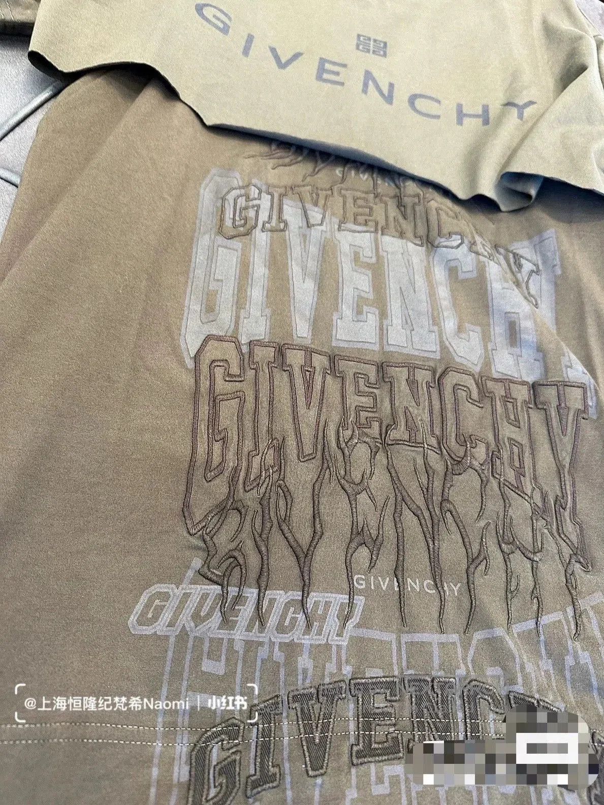 Givenchy Givenchy Runway Layered Short Sleeve T-shirt. Size US XL / EU 56 / 4 - 7 Thumbnail