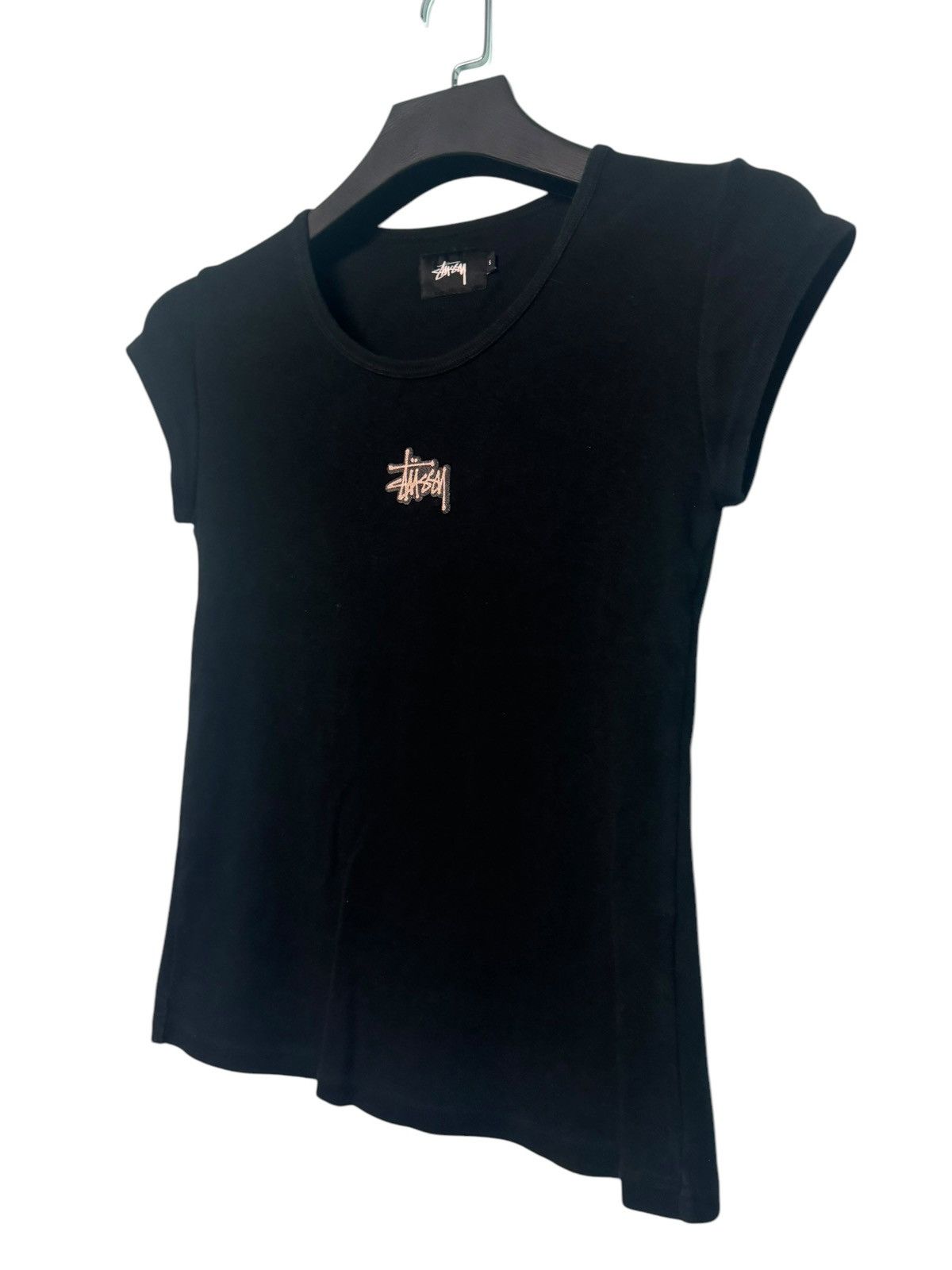 Stussy 💥 STUSSY CENTER SMALL LOGO SLEEVE LESS Size S / US 4 / IT 40 - 2 Thumbnail
