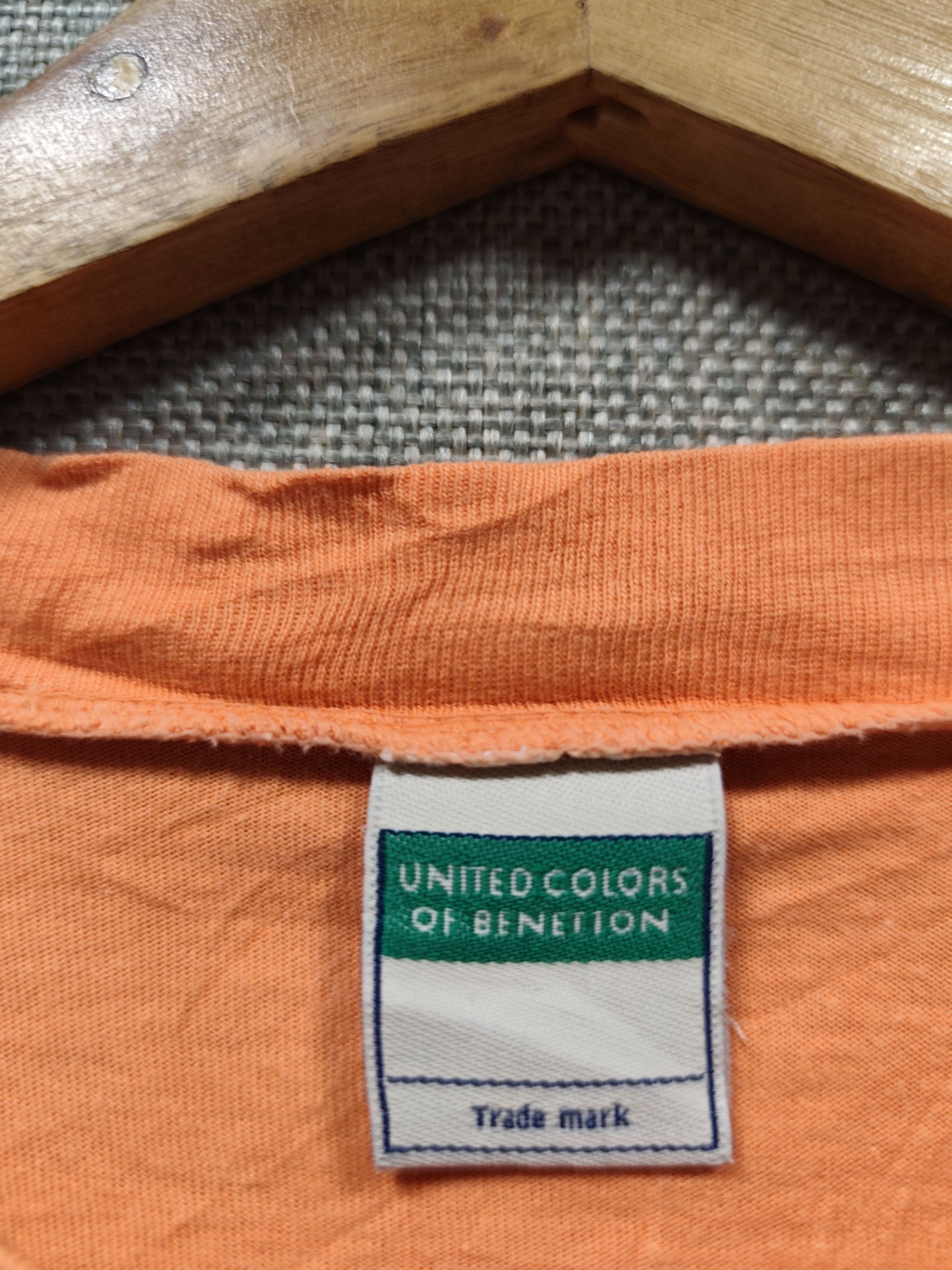Benetton T shirt Benetton embroidery Size US L / EU 52-54 / 3 - 5 Thumbnail