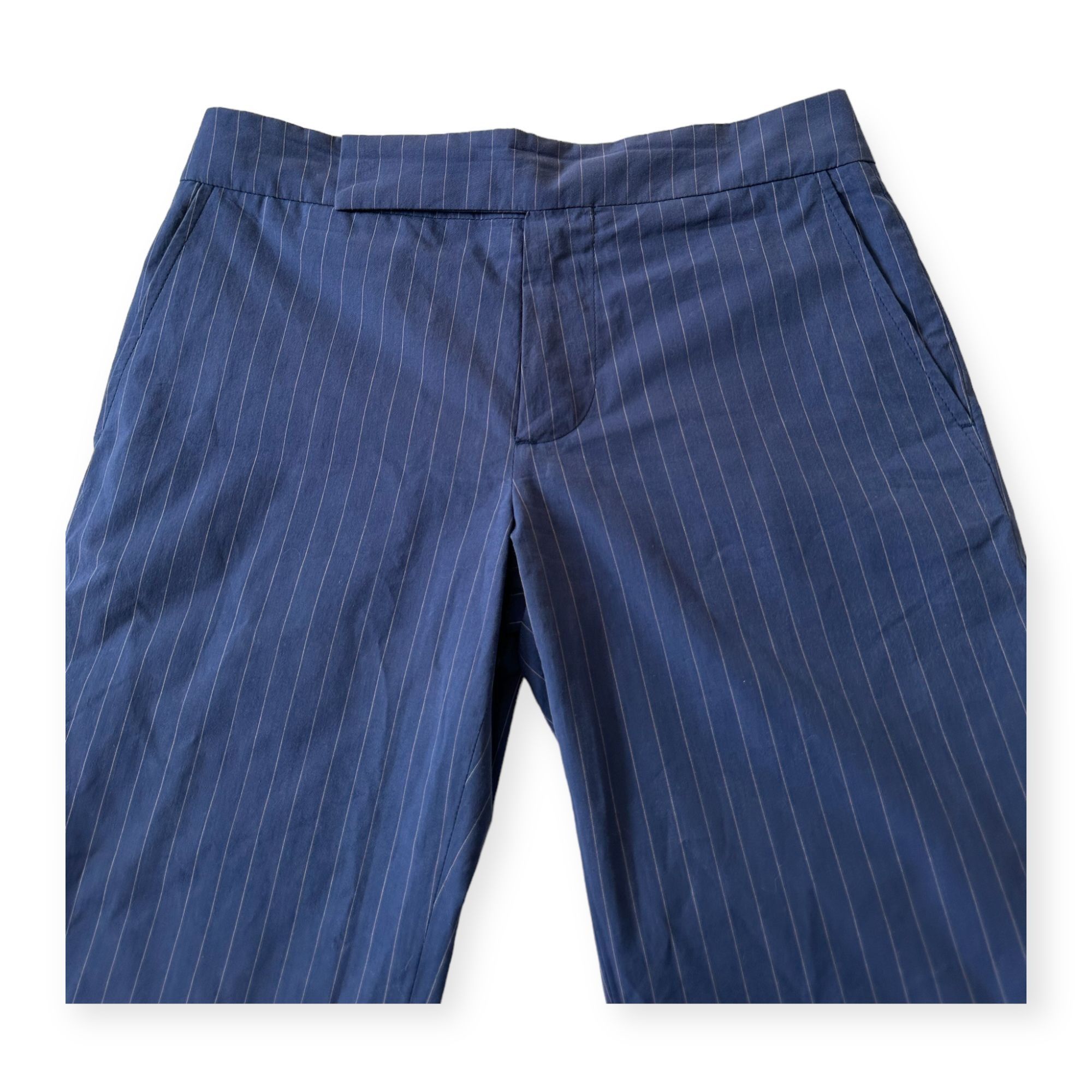 Marni Marni Pinstripe Cotton Trouser, Cropped leg, Button Fly, Siz Size 26" / US 2 / IT 38 - 7 Thumbnail