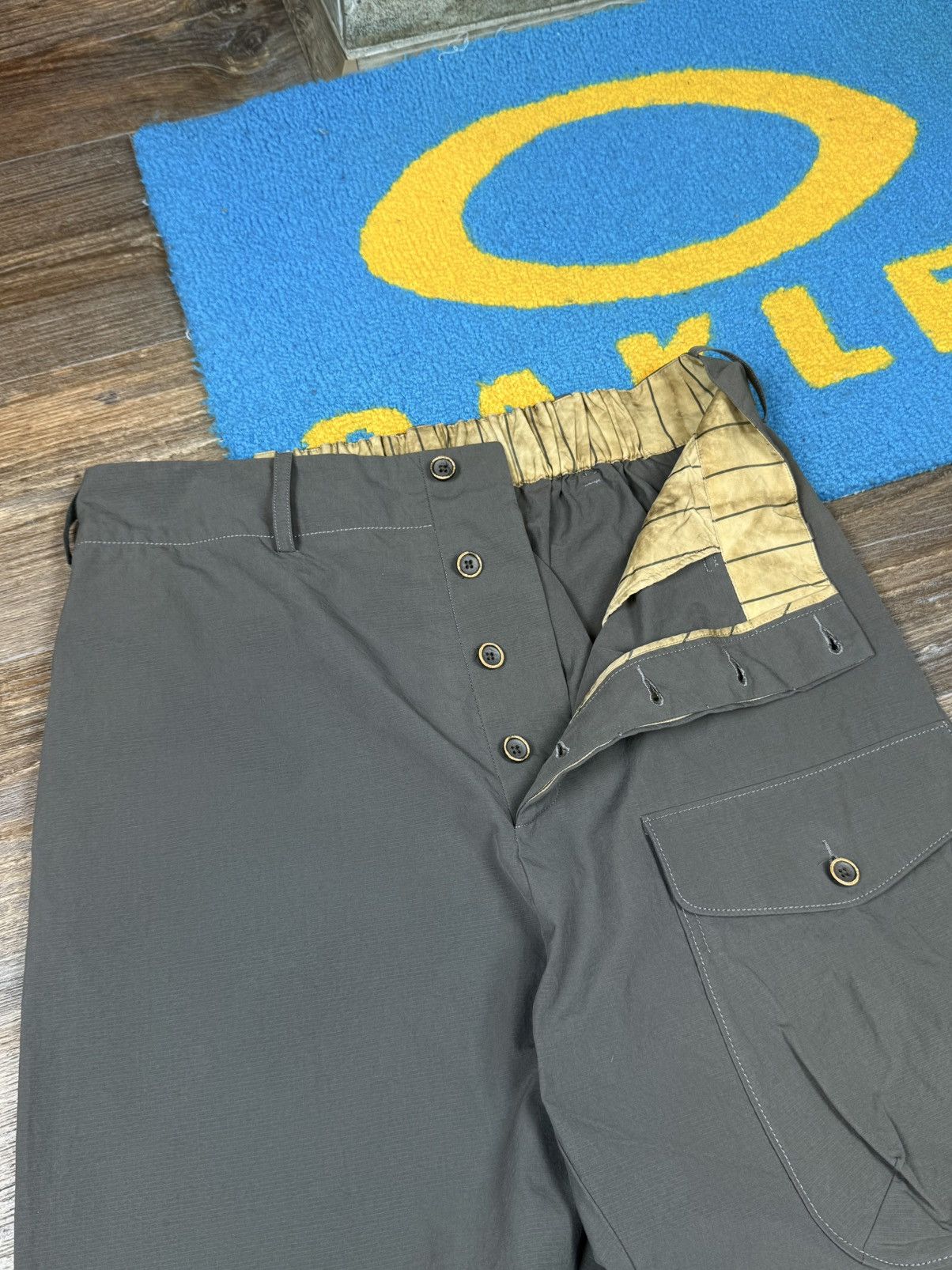 Uma Wang Uma Wang Gray Paxton Cargo Light Pant size M Size US 32 / EU 48 - 16 Thumbnail