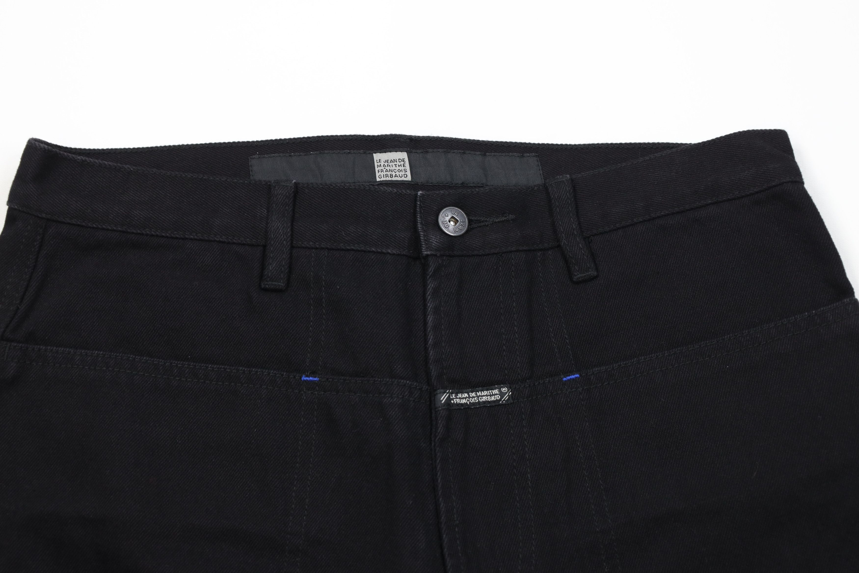 Marithe + Francois Girbaud × Vintage Deadstock Vintage 90s Marithe Francois Girbaud Denim Shorts Size US 32 / EU 48 - 2 Thumbnail