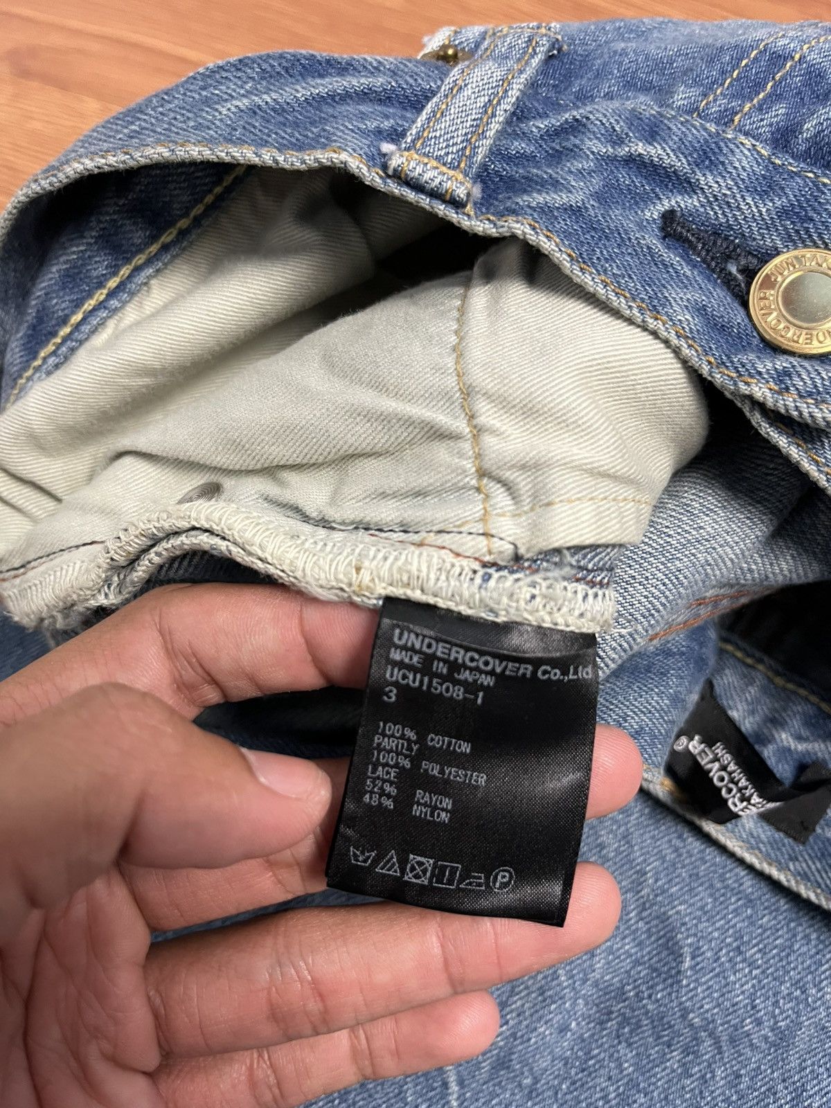 Undercover Undercover Reconstructed Denim Size US 30 / EU 46 - 10 Thumbnail