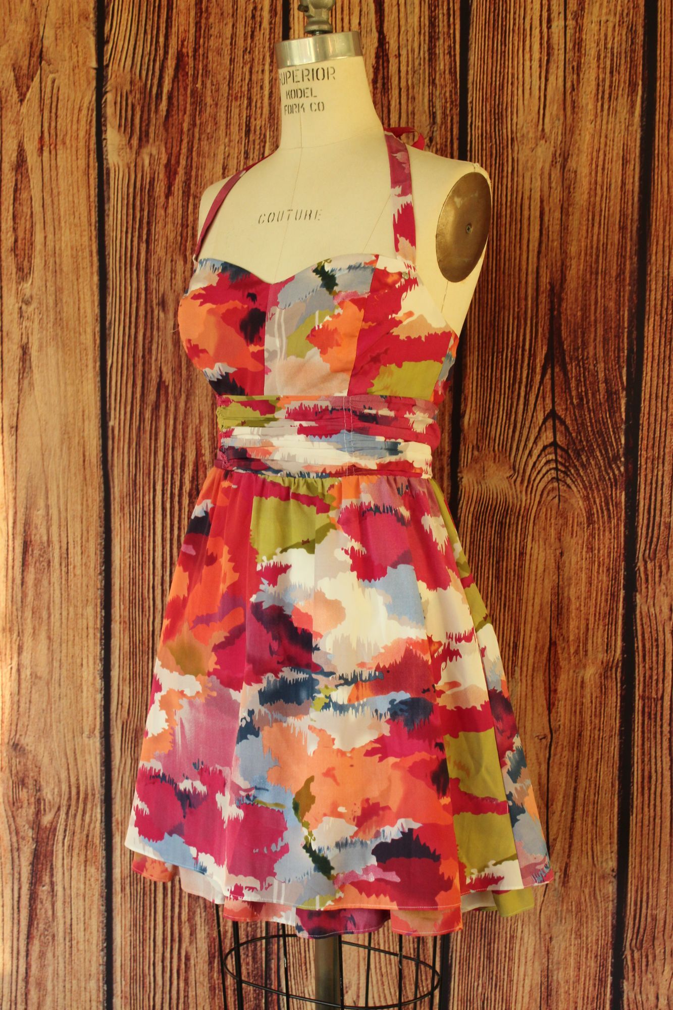 Guess Guess womens mini Dress, New with tags, Veronica Watermark, Size M / US 6-8 / IT 42-44 - 7 Thumbnail