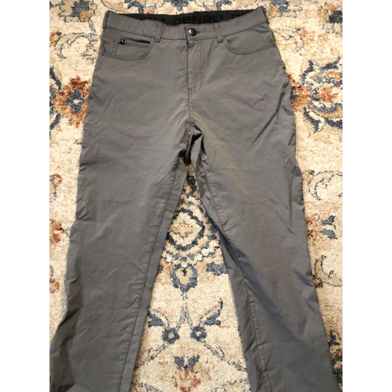 Vintage VINTAGE Denali Pants Mens 32x32 Gray Stretch Hiking Outdoor Zip Pocket Lightweight Tech Mens Size US 32 / EU 48 - 3 Thumbnail