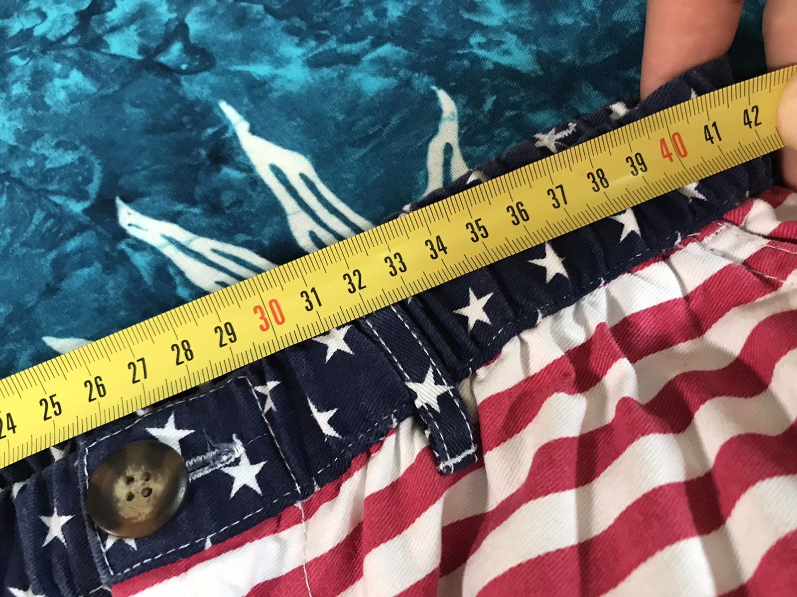 Chubbies Chubbies Stretch Twill Short American Flag Size US 29 - 10 Thumbnail