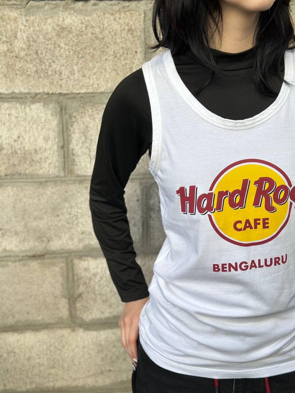 Hard Rock Cafe VTG Japanese Style Western Hard Rock Cafe Bengaluru Size S Size US S / EU 44-46 / 1 - 3 Thumbnail