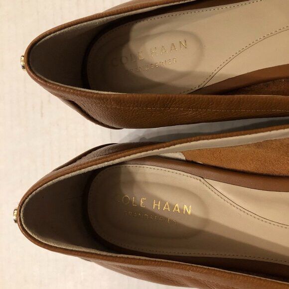 Cole Haan COLE HAAN WOMEN'S BROWN FLAT SHOES SIZE: 10.5B Size US 10.5 / IT 40.5 - 2 Thumbnail