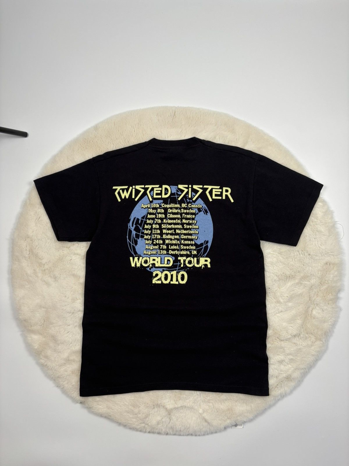 Band Tees × Vintage Twisted Sister Vintage 2010 World Tour Tee T-shirt Rare Y2K Size US M / EU 48-50 / 2 - 11 Thumbnail