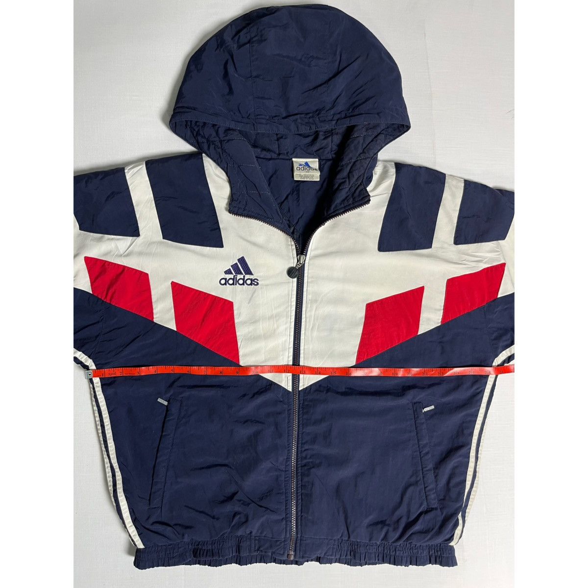 Adidas Adidas Hooded Padded Winter Jacket Size US XXL / EU 58 / 5 - 11 Thumbnail
