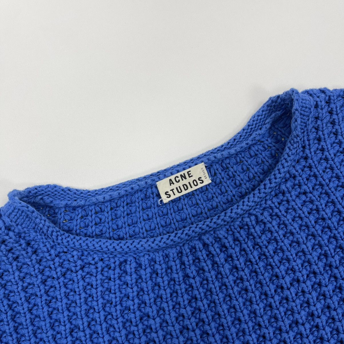 Acne Studios Acne Studios W Sapata Solid Waffle S13 Cotton Knit Sweater Size S / US 4 / IT 40 - 7 Thumbnail