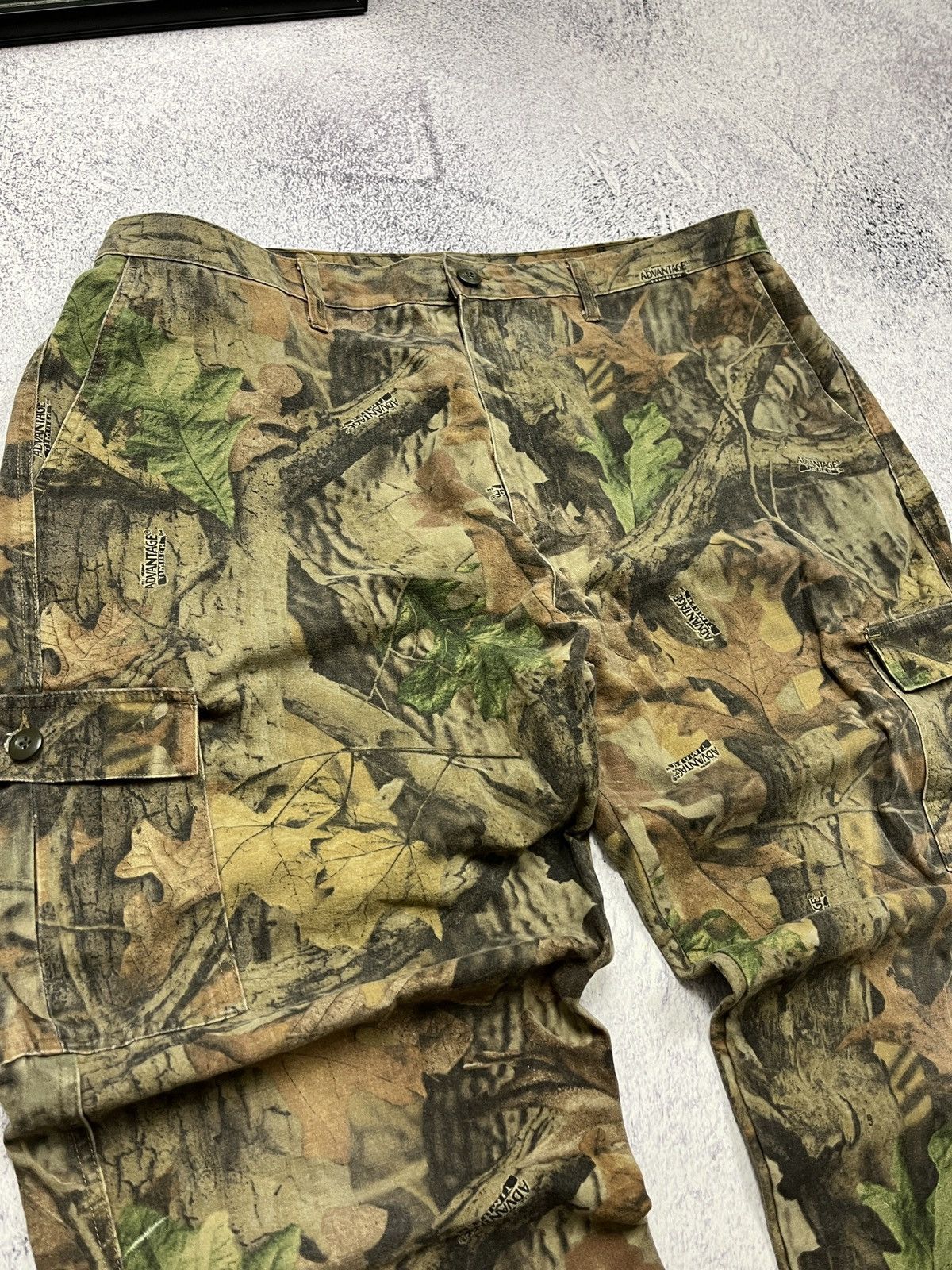 Realtree Vintage 90's Real Tree Cargo Baggy Pants Mossy Oak Hype Rare Size US 44 / EU 60 - 6 Thumbnail