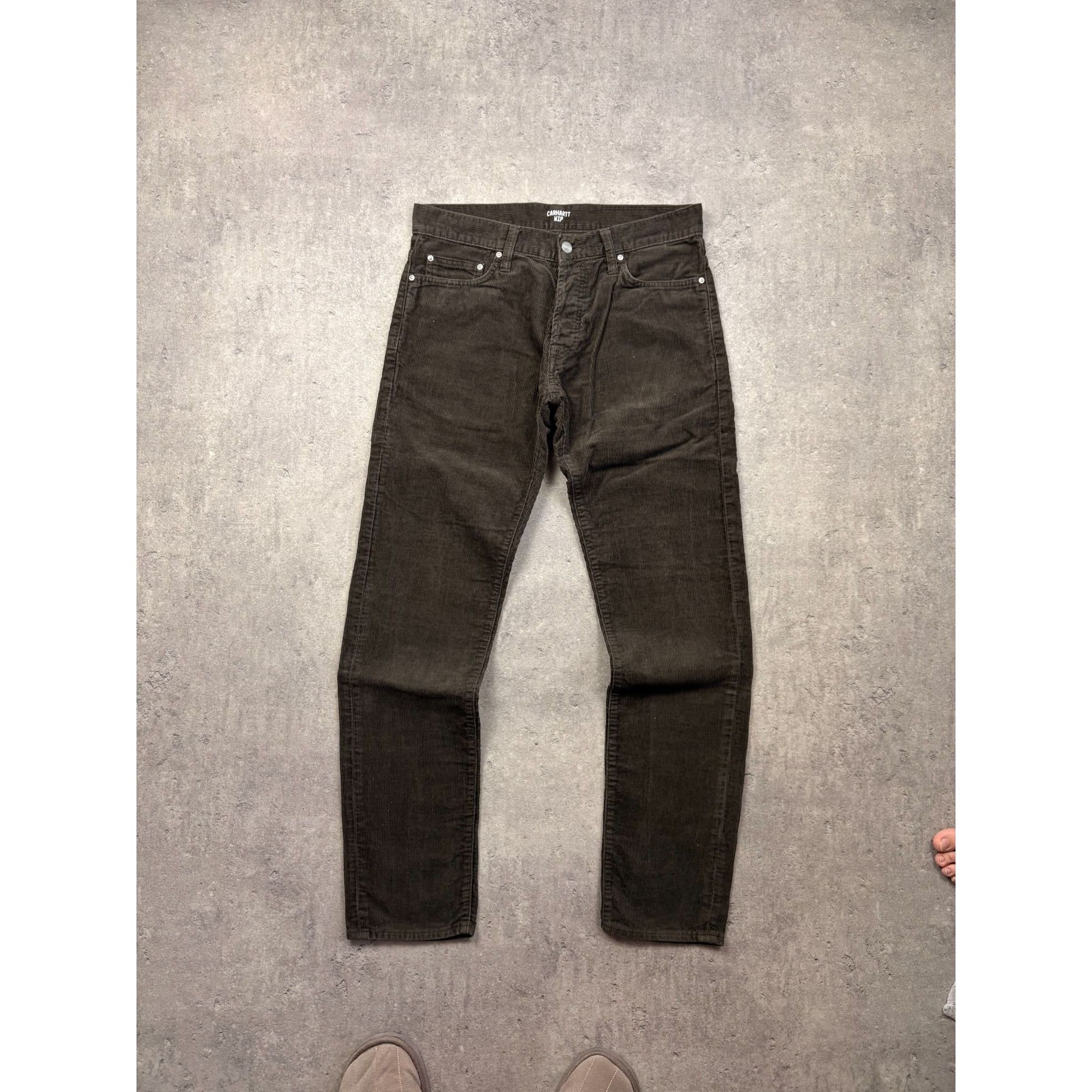 Carhartt Carhartt WIP Klondike Pant Brown Corduroy Mens W30 L32 Regul Size US 32 / EU 48 - 4 Thumbnail