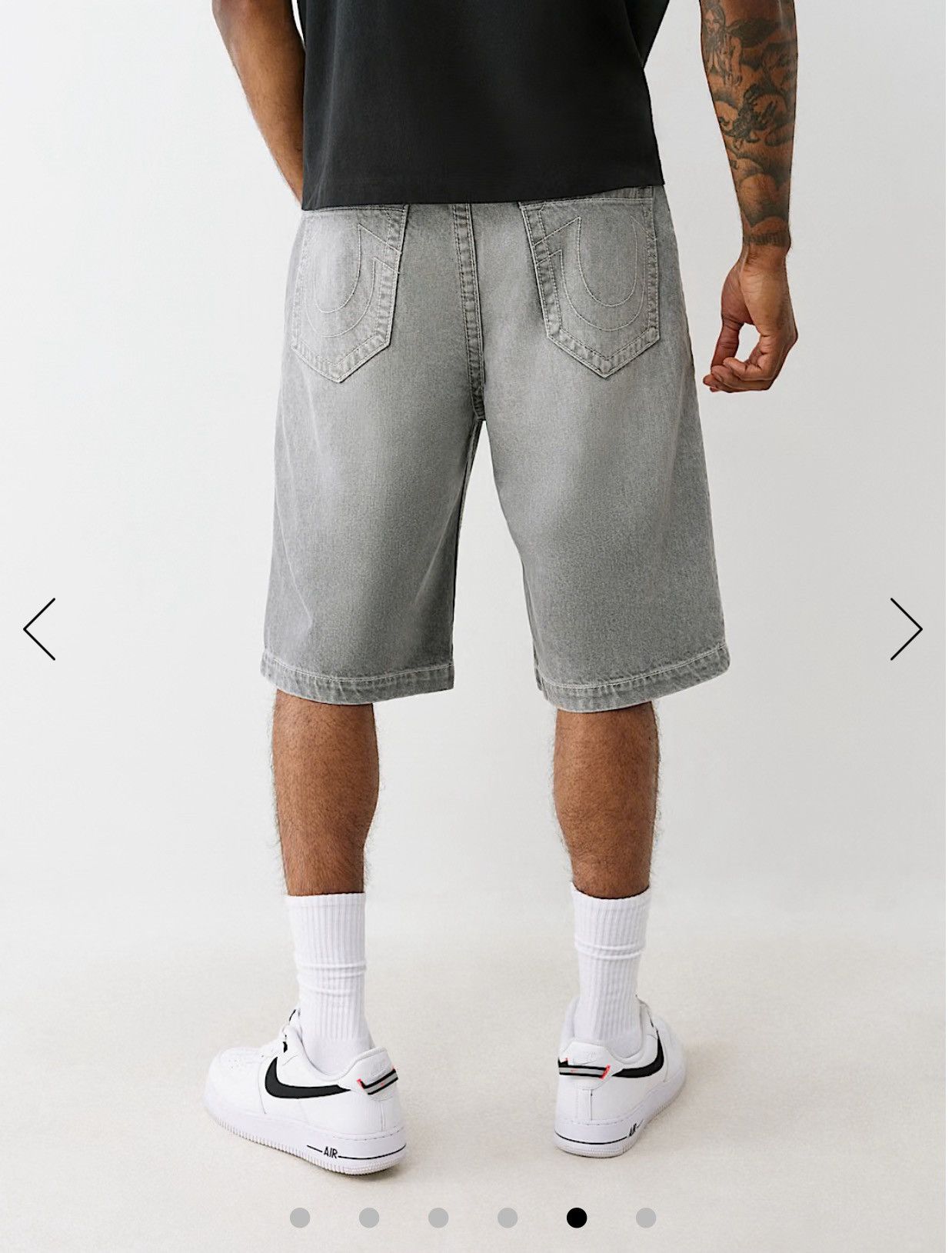 True Religion VINNY ULTRA BAGGY SHORT Size US 30 / EU 46 - 3 Thumbnail