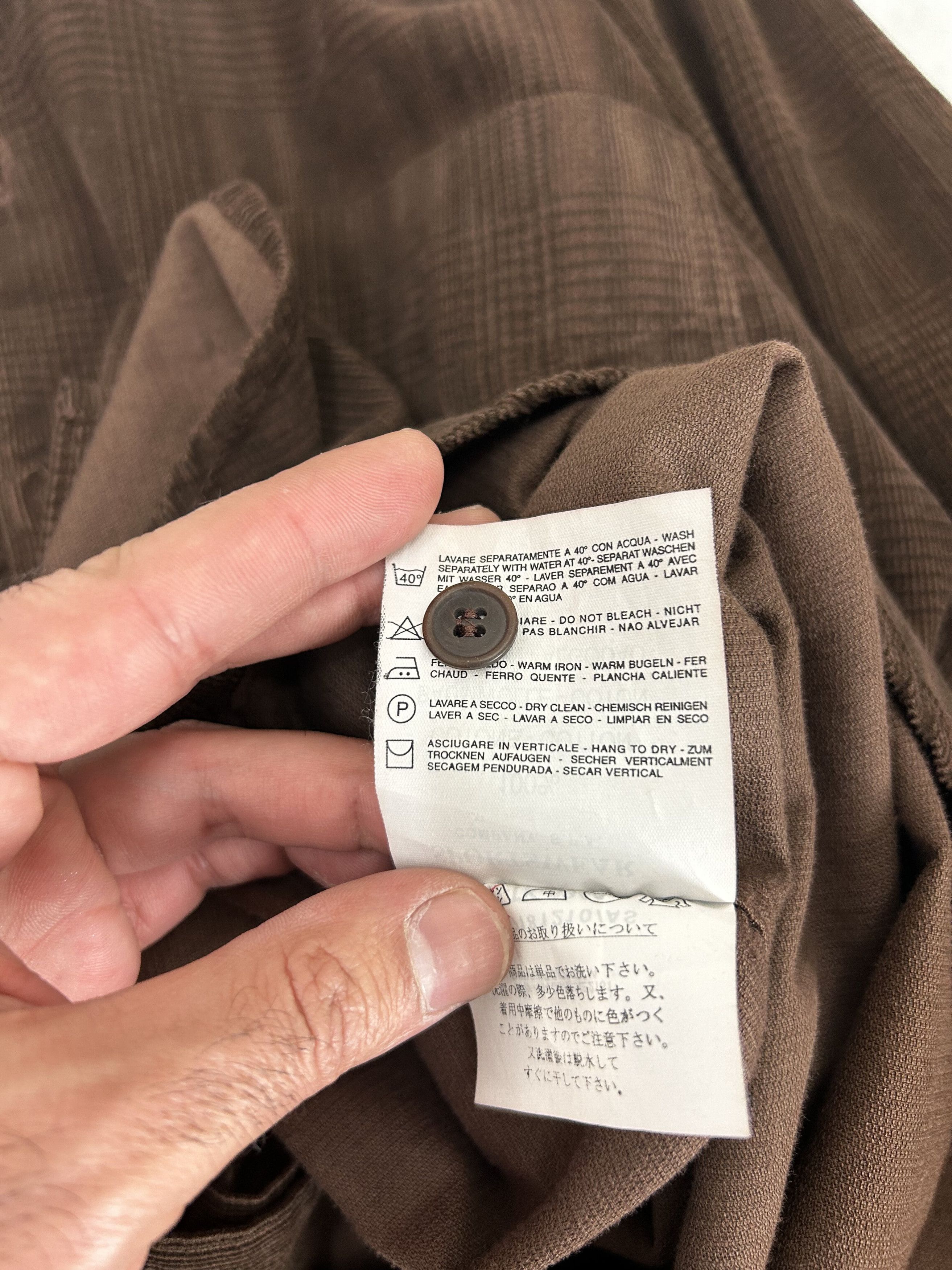 C.P. Company CP Company Brown P.o.W Check Shirt Size US XXL / EU 58 / 5 - 6 Thumbnail