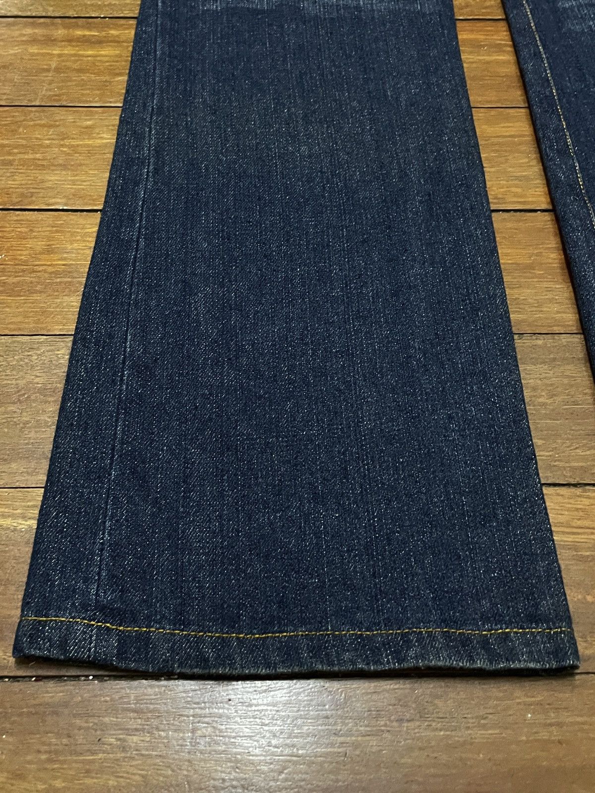If Six Was Nine Very Rare Vintage Japanese Brand Jackrose Flared Jeans 2000s Size US 32 / EU 48 - 7 Thumbnail