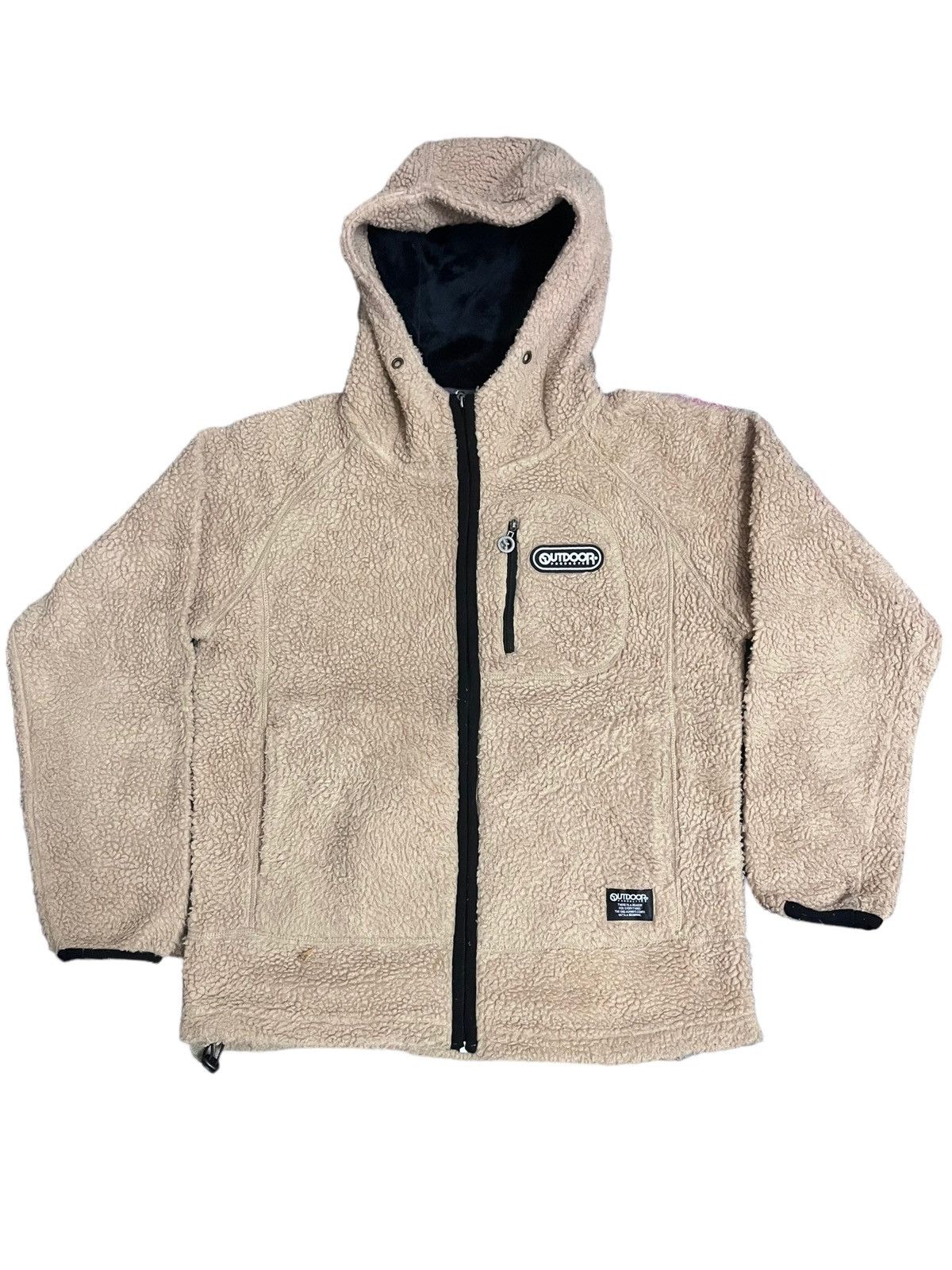 Other Vintage Outdoor life Fleece Hoodie Style Jacket Size US L / EU 52-54 / 3 - 1 Thumbnail